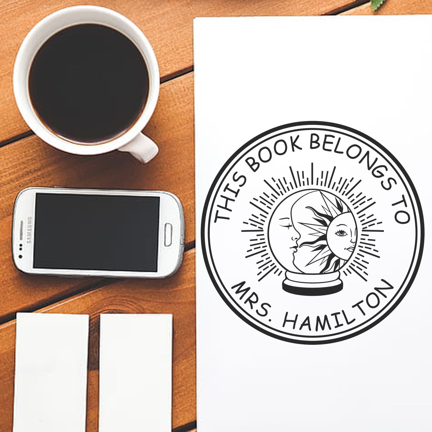 Elysian Dream Mystic Self-Inking Personalizable Library Of Stamp - Engineer Seal Stamps