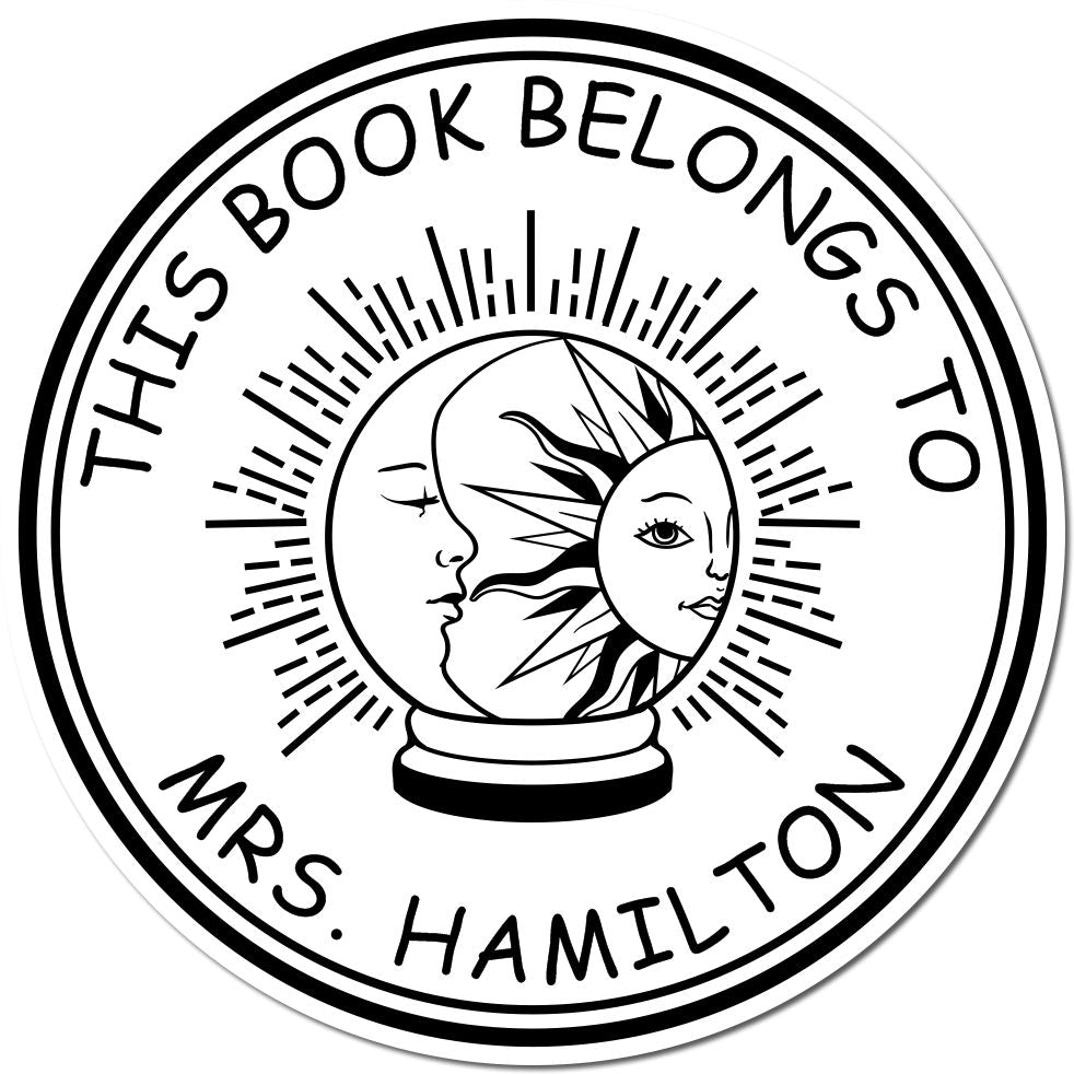 Elysian Dream Mystic Self-Inking Personalizable Library Of Stamp - Engineer Seal Stamps