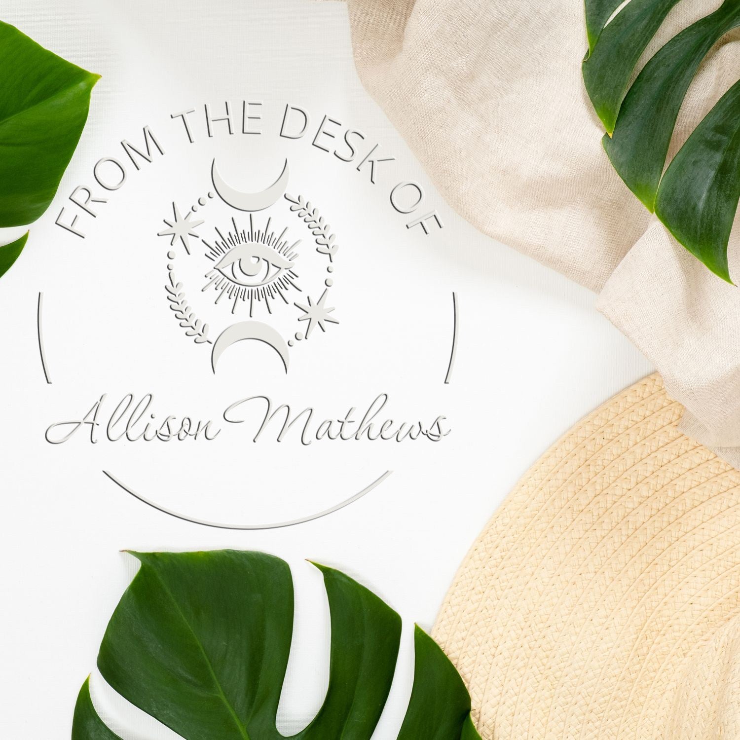 Etherion's Light Mystic Hybrid Customized Library Book Belongs To Embosser - Engineer Seal Stamps