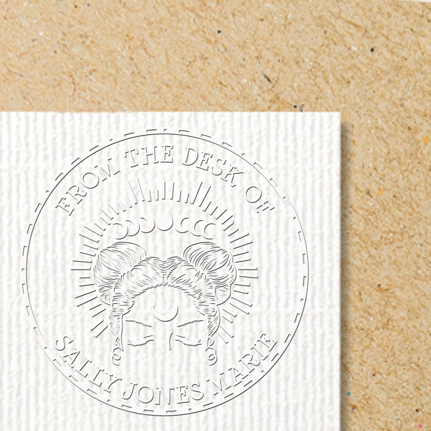 Zephyr's Echo Mystic Handheld Customized Book Collection Embosser - Engineer Seal Stamps