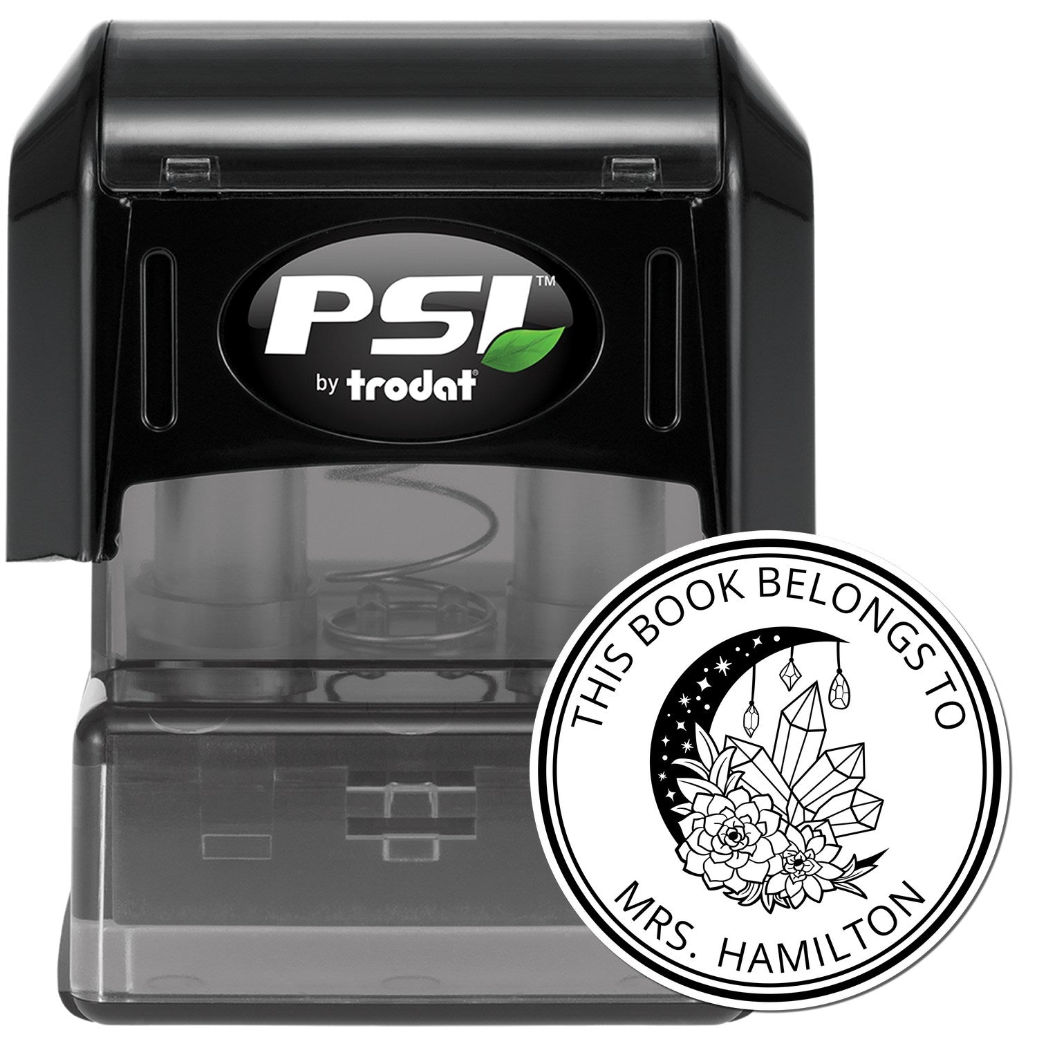 Seraphine's Gaze Mystic Pre-Inked Book Design Stamp - Engineer Seal Stamps