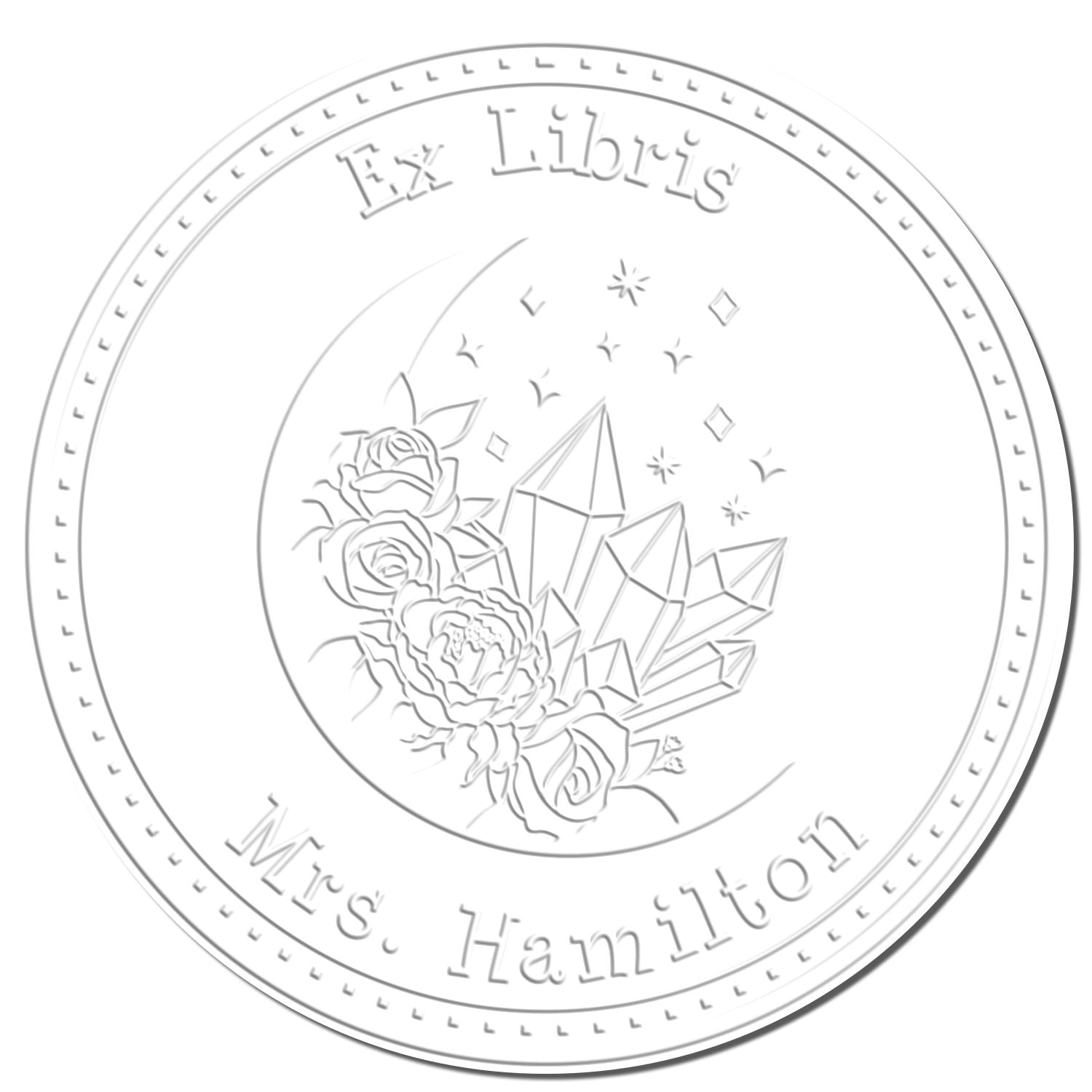 Orion's Paradox Mystic Desk Personalizable Bookplate Label Seal - Engineer Seal Stamps