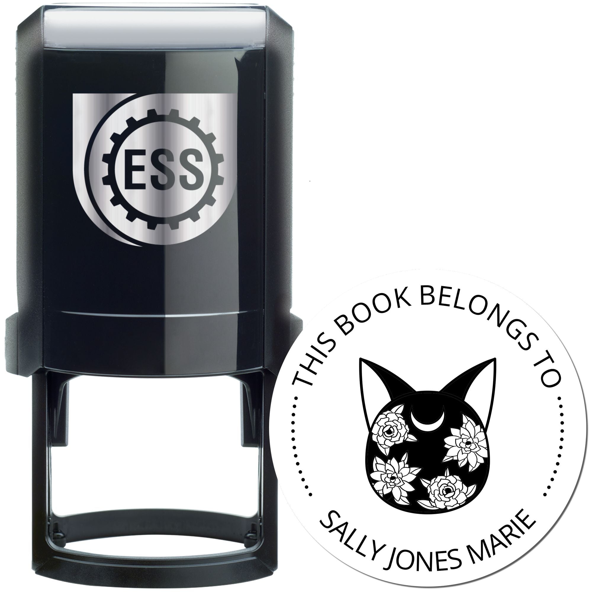 Elara's Haven Mystic Self-Inking Customizable From The Desk Of Stamp - Engineer Seal Stamps