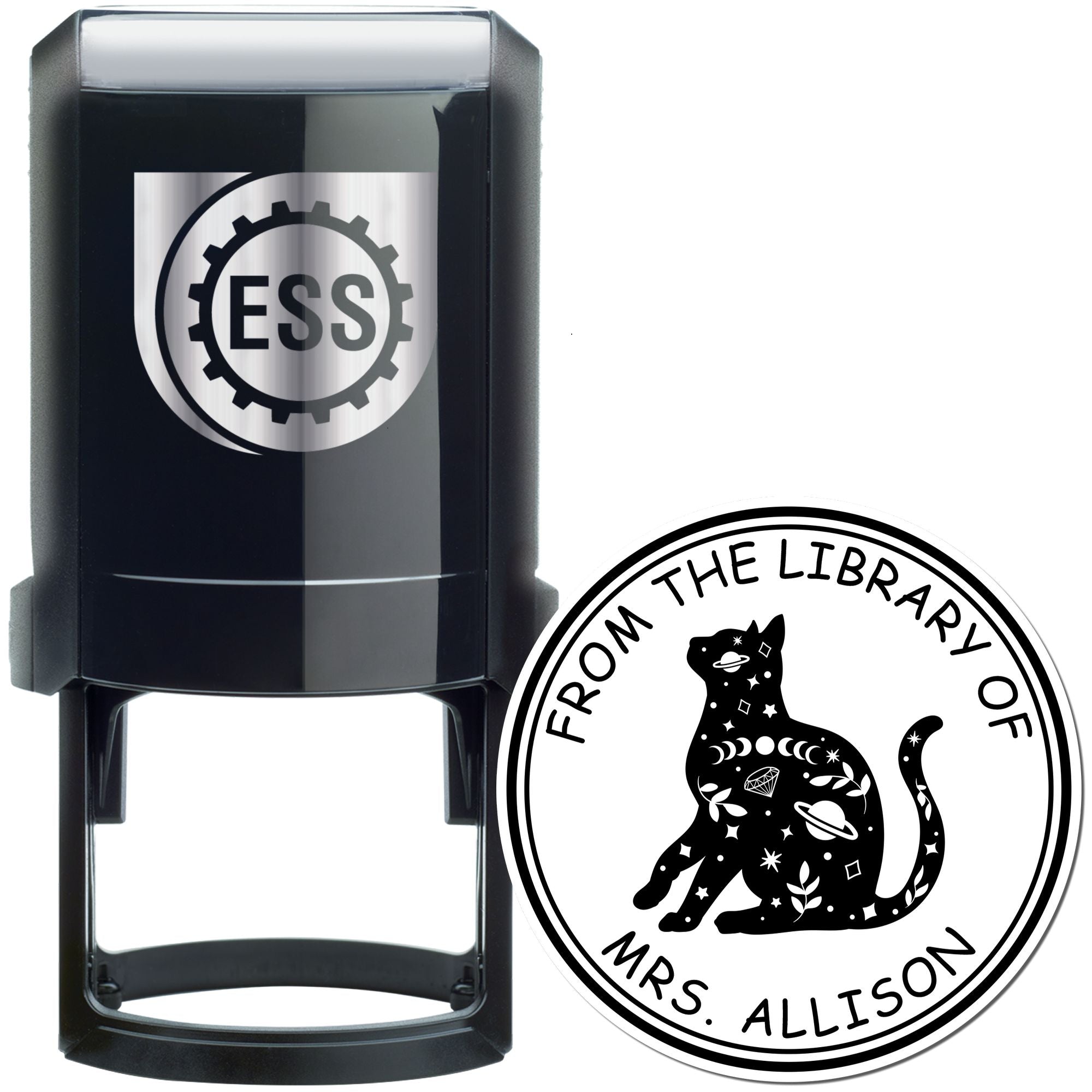 Aetherwind's Call Tarot Self-Inking Customizable Book Collection Stamp - Engineer Seal Stamps