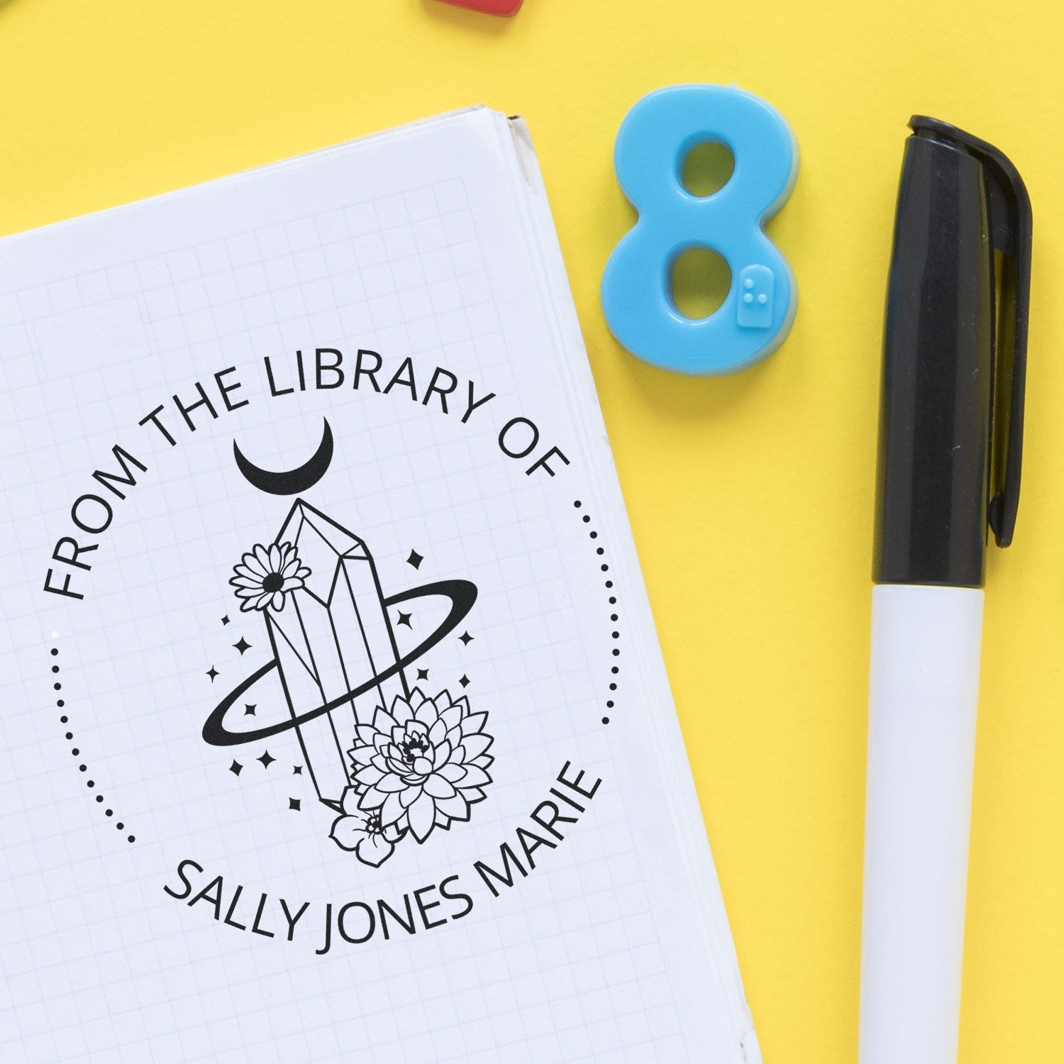 Galadriel's Mantle Tarot Pre-Inked Custom From The Library Of Stamp - Engineer Seal Stamps