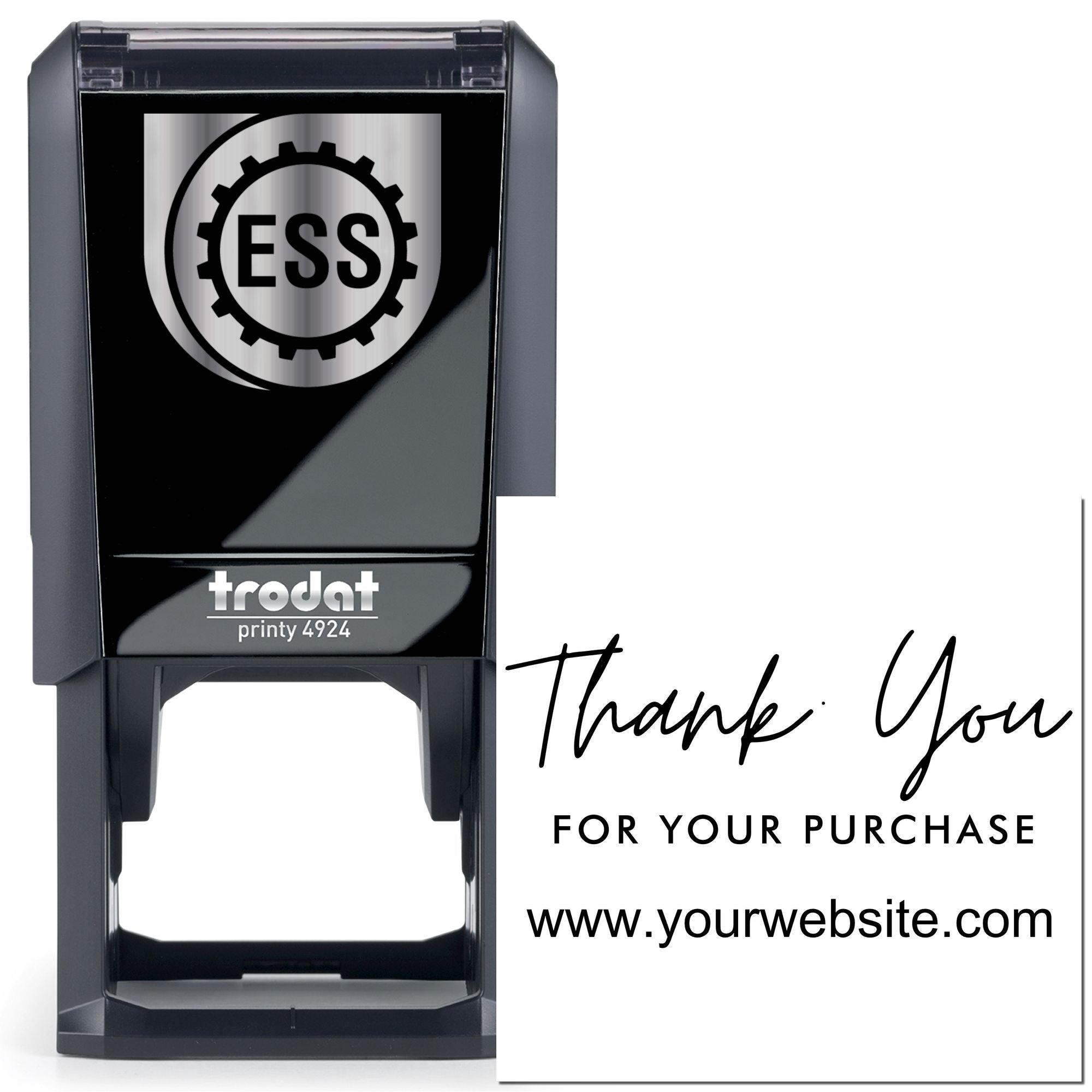 Appreciation Note Self-Inking Custom Thanks Stamp - Engineer Seal Stamps