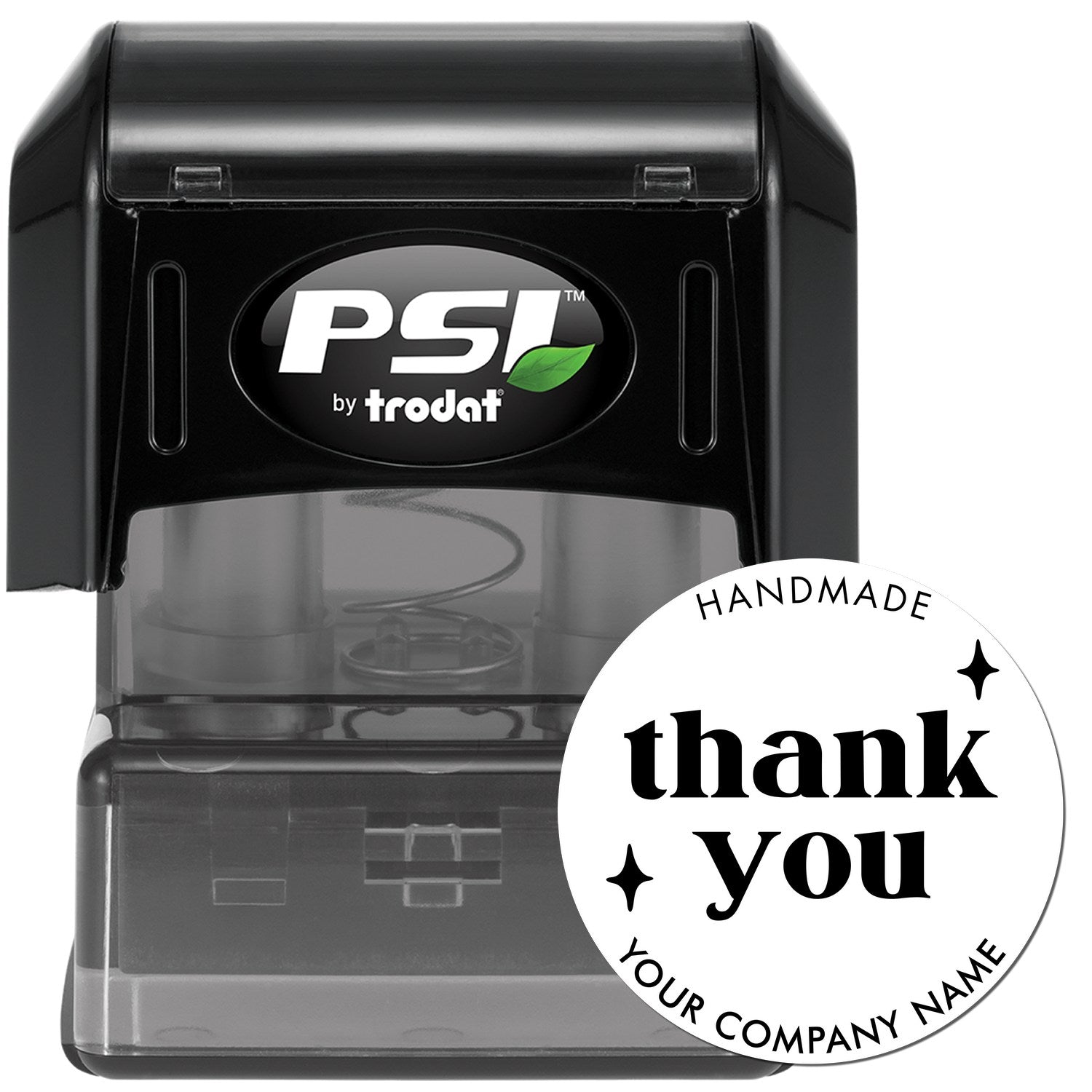 Pre-Inked Handmade Gratitude Seal Custom Thanks Stamper - Engineer Seal Stamps