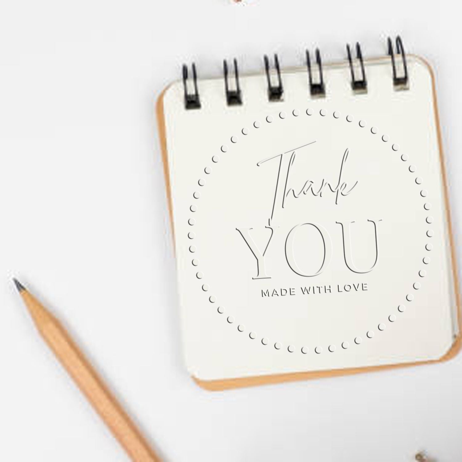 Soft Grateful Elegance Custom-Made Thanks Seal