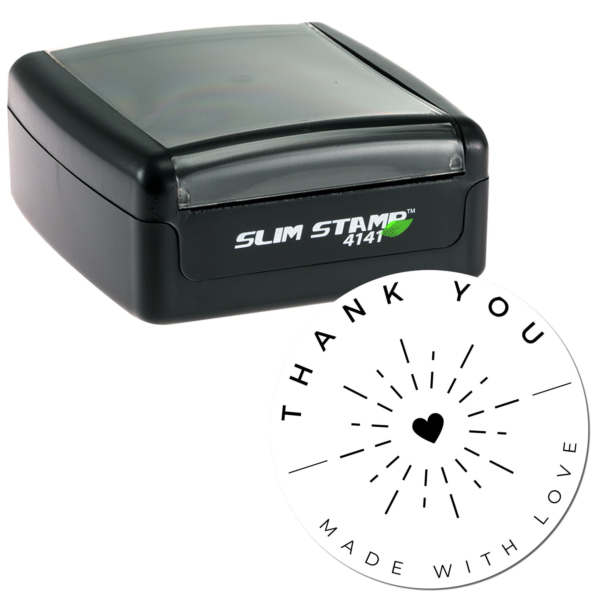 Portable Pre-Inked Gratitude Thank You Customized Thanks Rubber Stamp - Engineer Seal Stamps