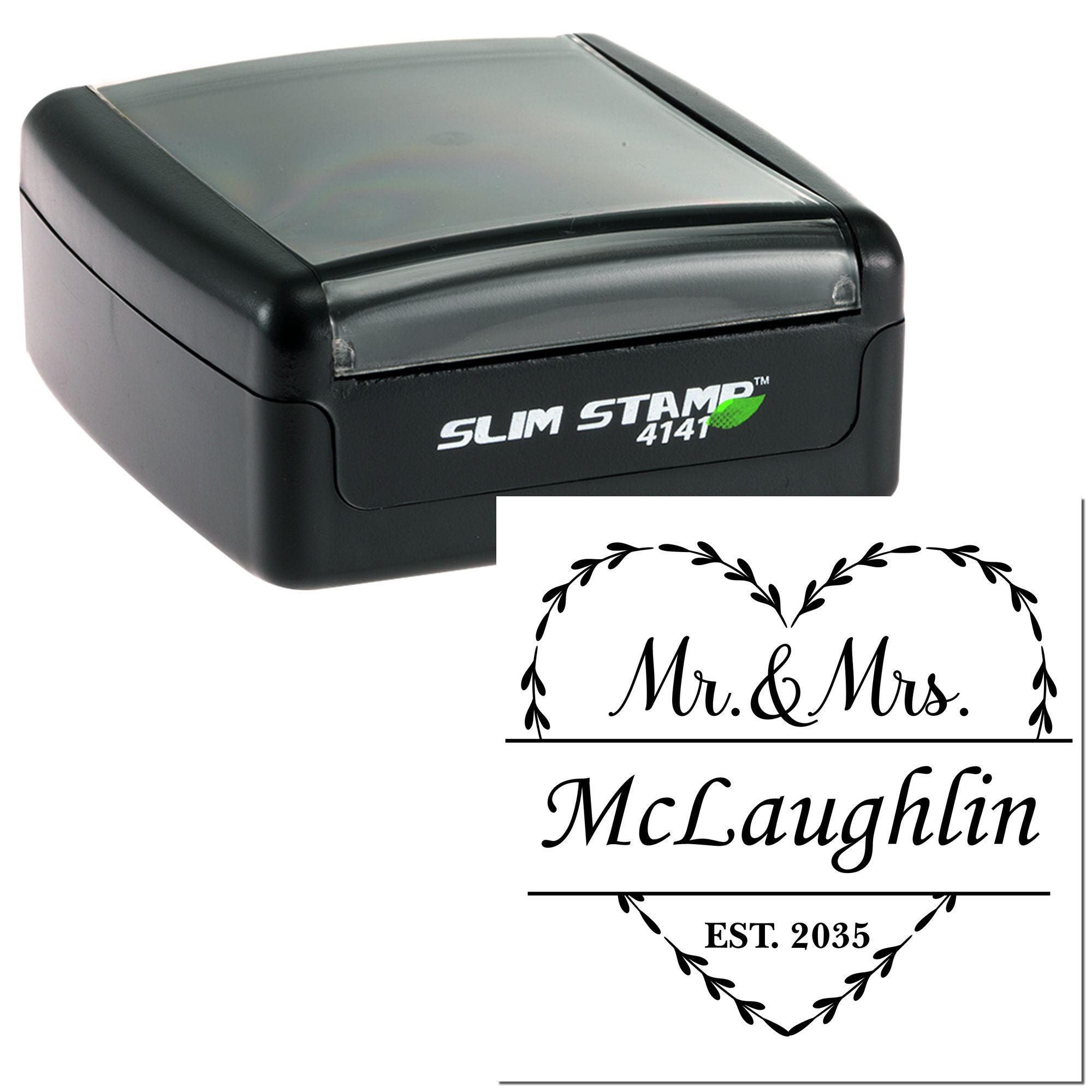 Loving Alliance Custom Calligraphy Initial Stamp - Engineer Seal Stamps