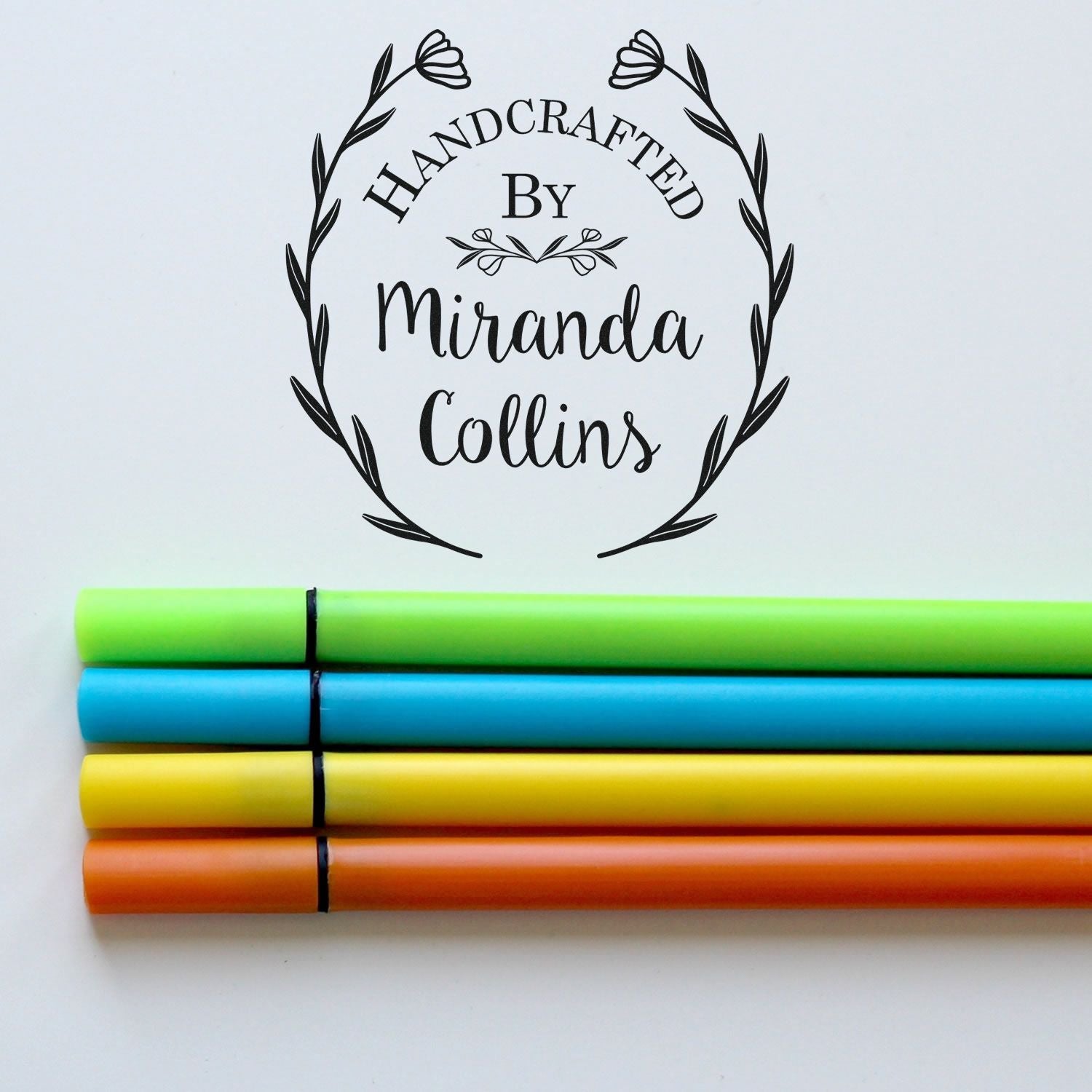 Crafted Touch Customized Maker Stamp - Engineer Seal Stamps