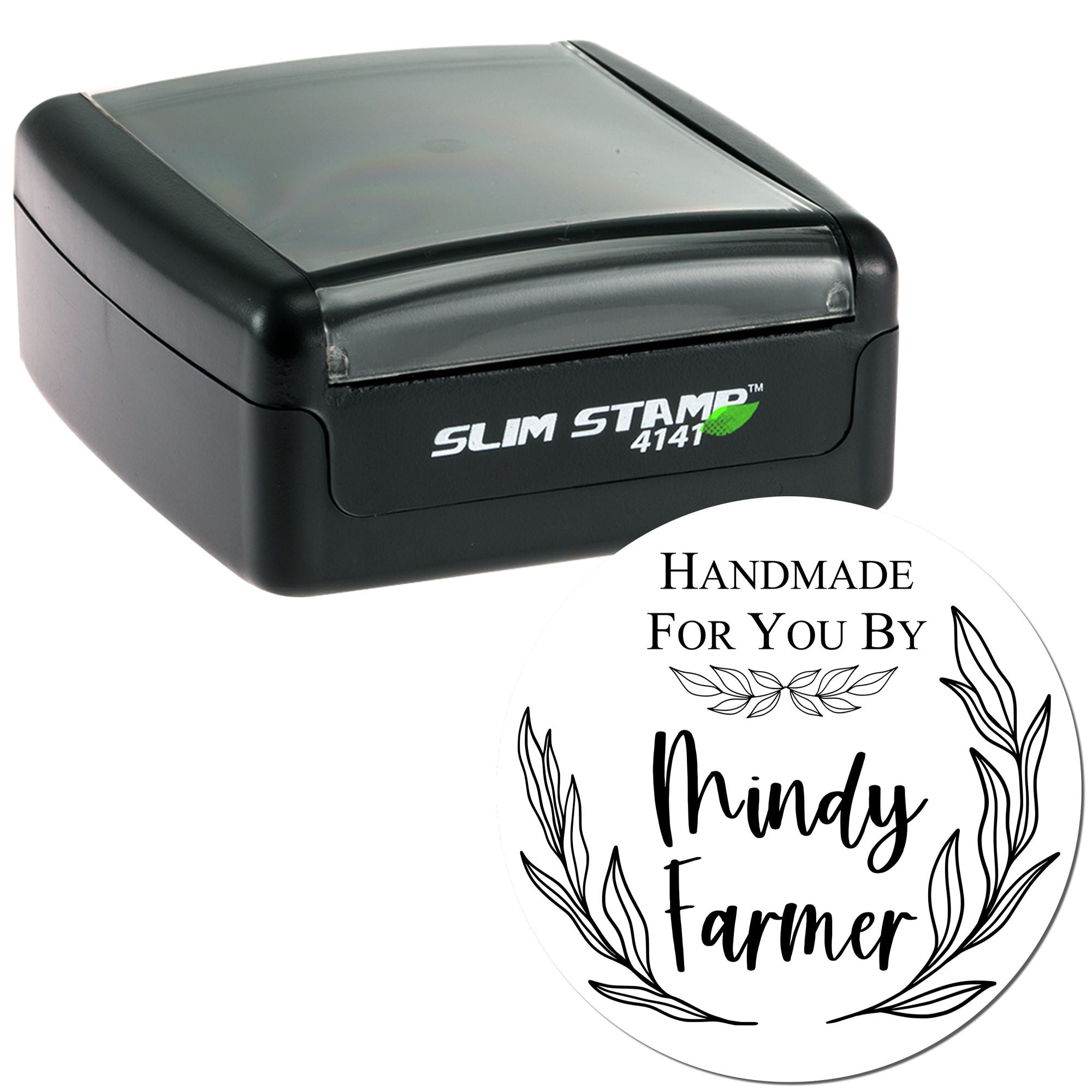 Artisanal Detail Personalizable Rubber Stamp - Engineer Seal Stamps