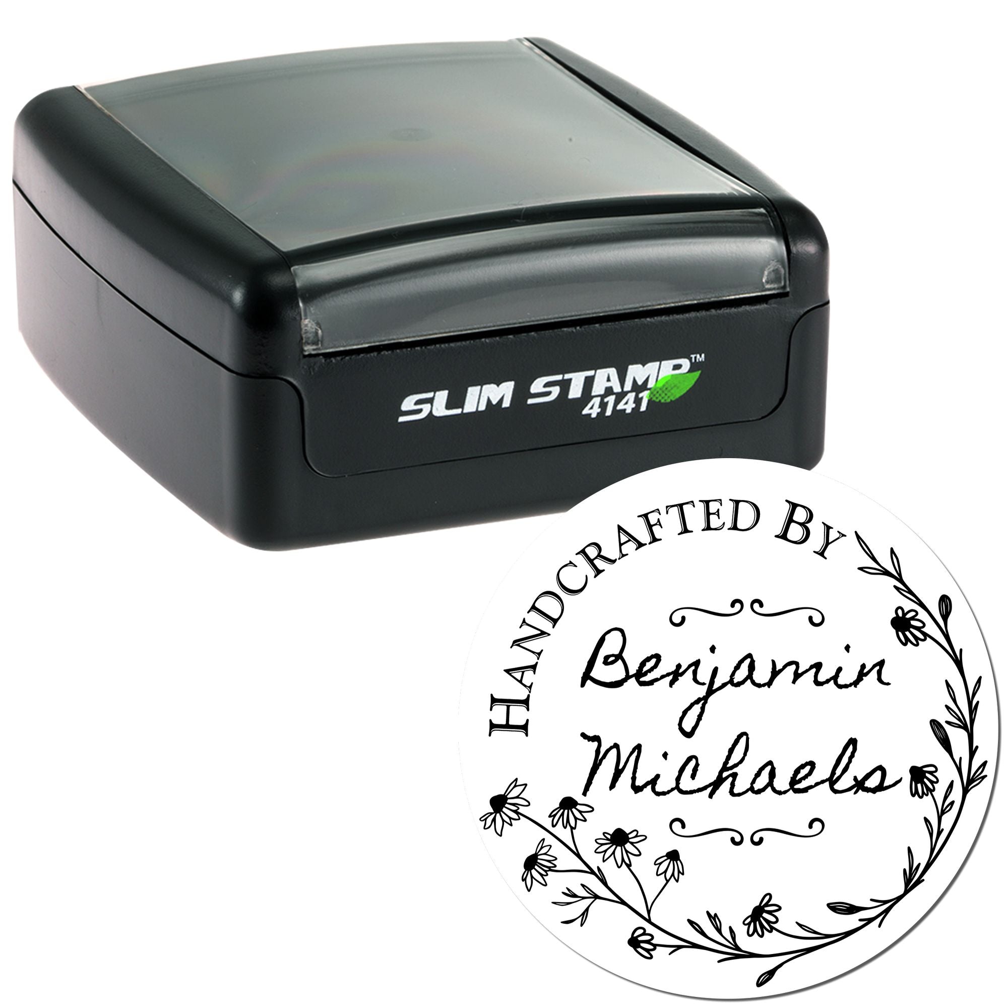Blooming Creations Customizable Handmade Stamp - Engineer Seal Stamps