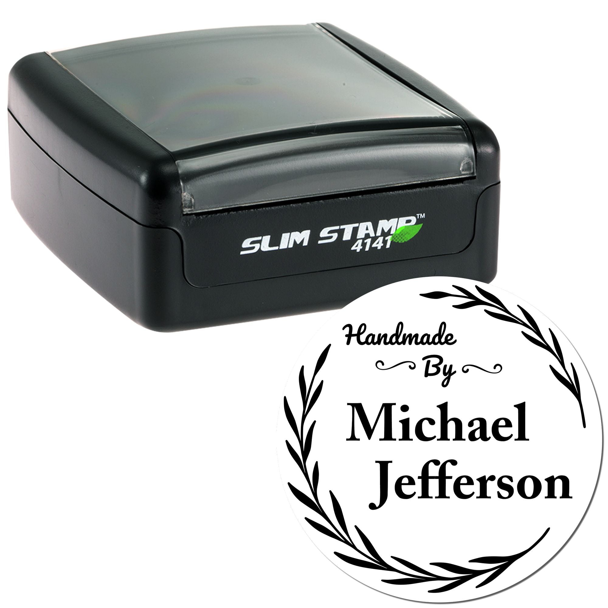 Hand-Touched Customizable Handcrafted Rubber Stamp - Engineer Seal Stamps