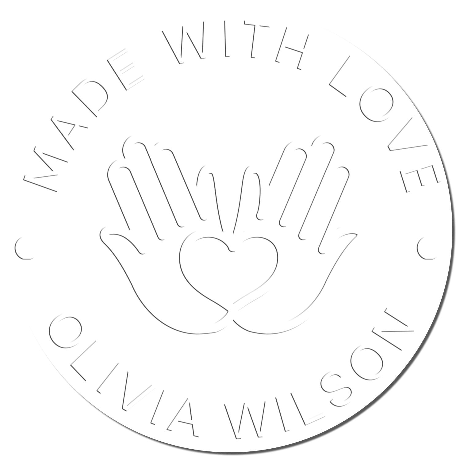 Passionate Expressions Hybrid Custom Seal Embosser - Engineer Seal Stamps