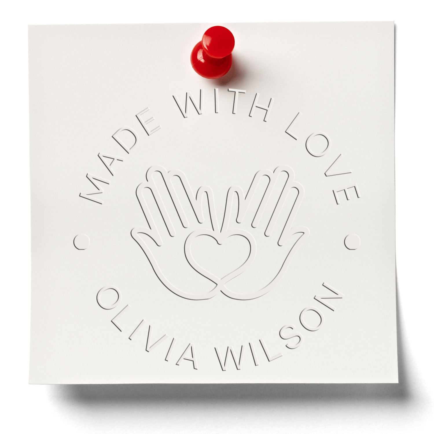 Soft Passionate Expressions Personalizable Maker Embosser