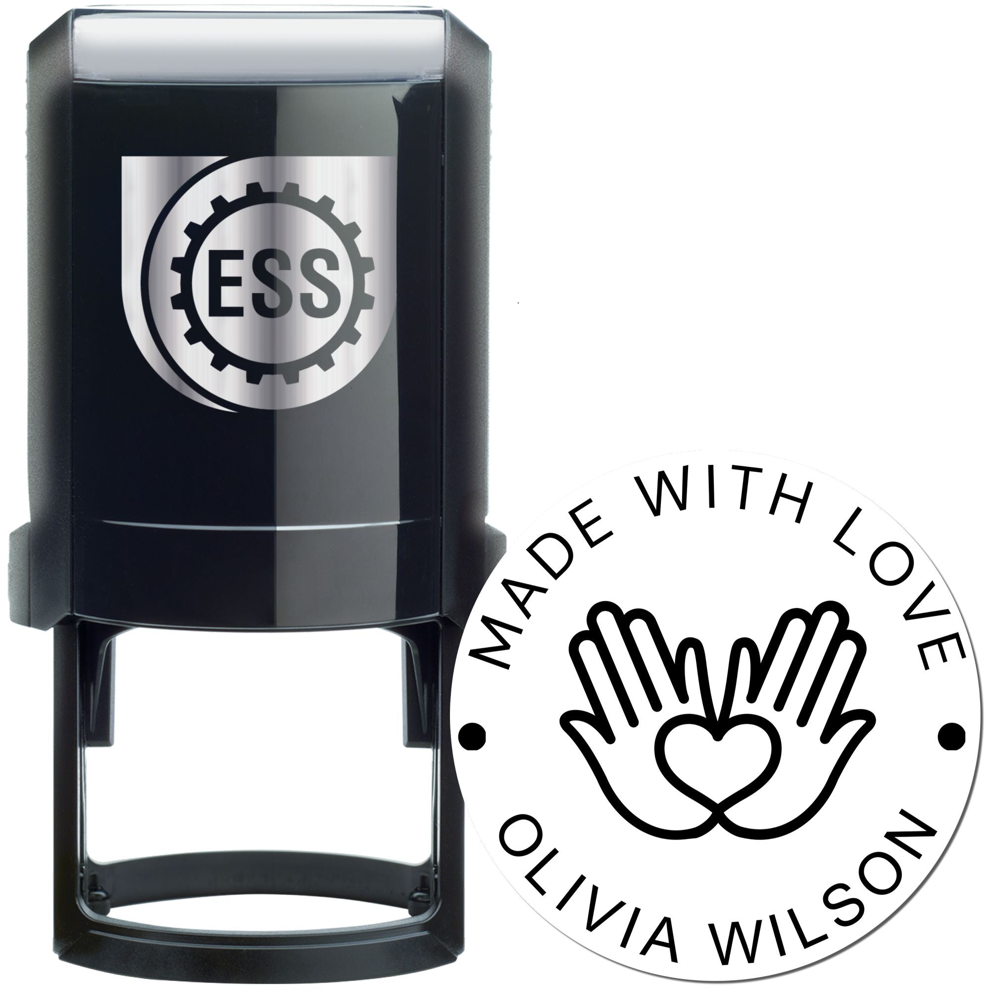 Passionate Expressions Customizable Handcrafted Stamp - Engineer Seal Stamps