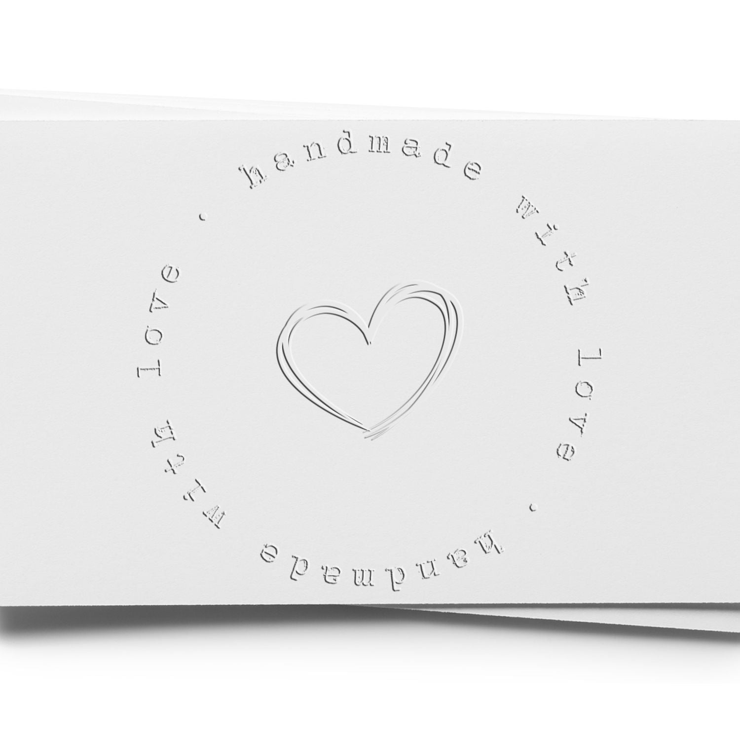 Love-Filled Creations Hybrid Custom Embossed Stamp - Engineer Seal Stamps