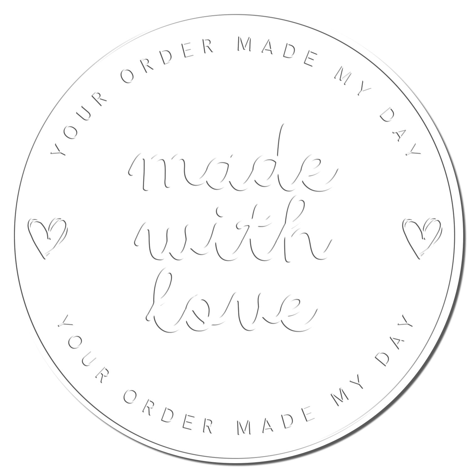 Soft True-Heart Designs Personalizable Maker Embossing Stamp - Engineer Seal Stamps