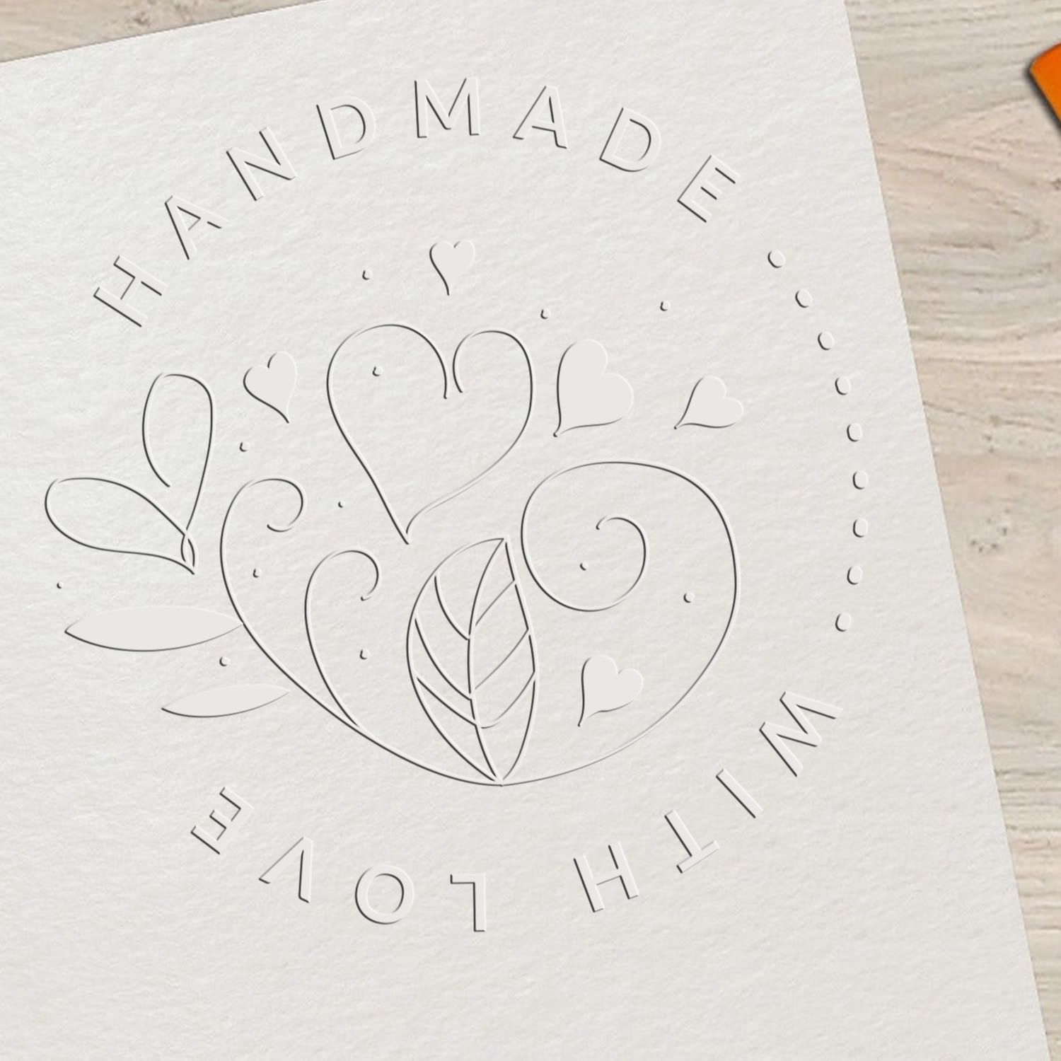 Crafted Artistry Desk Custom-Made Handcrafted Embossing Stamp - Engineer Seal Stamps