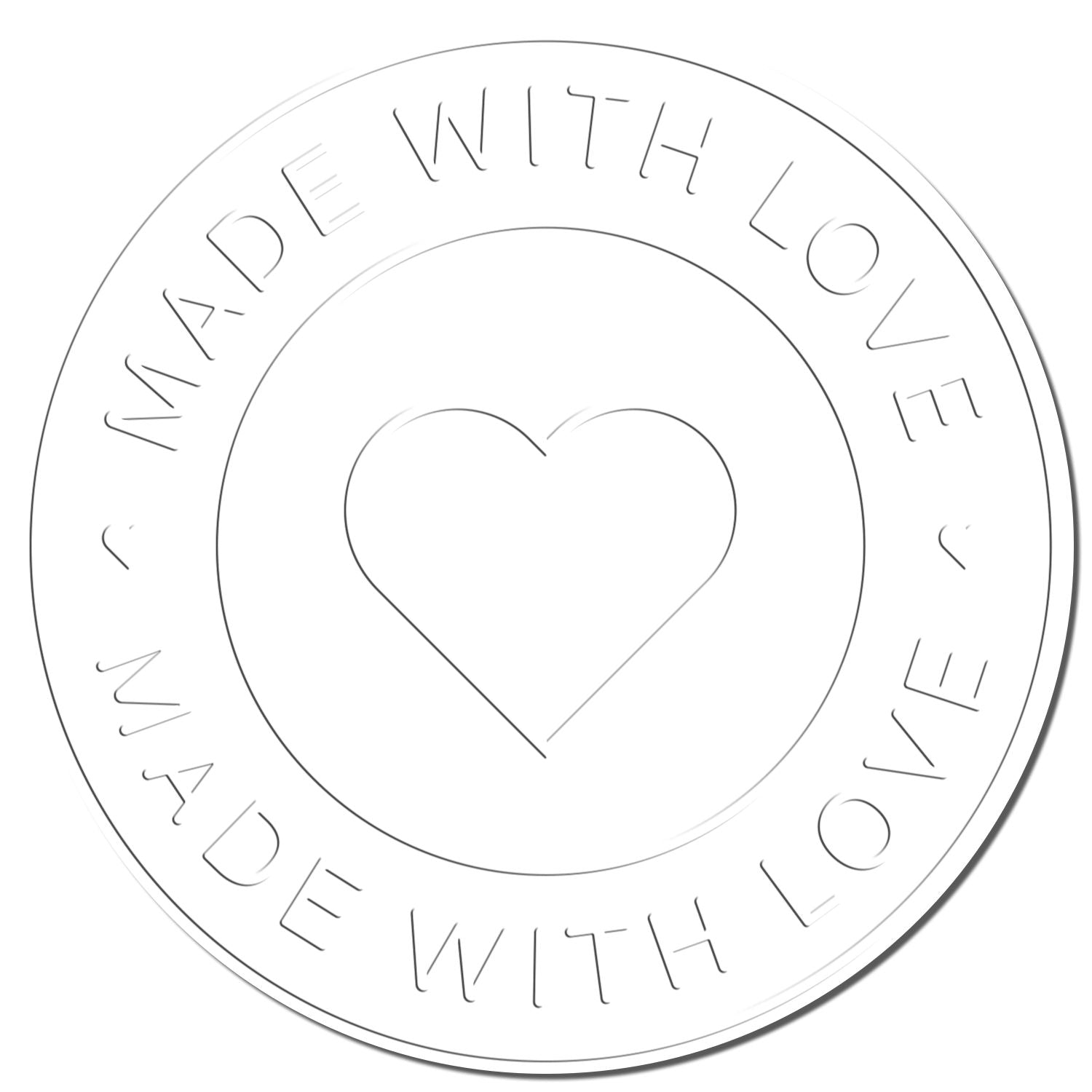Heartfelt Creation Hybrid Personalized Handcrafted Seal Embosser - Engineer Seal Stamps