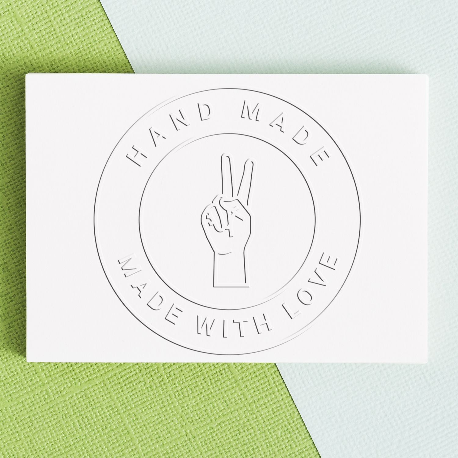 Peaceful Creations Desk Custom-Made Maker Embossing Stamp - Engineer Seal Stamps