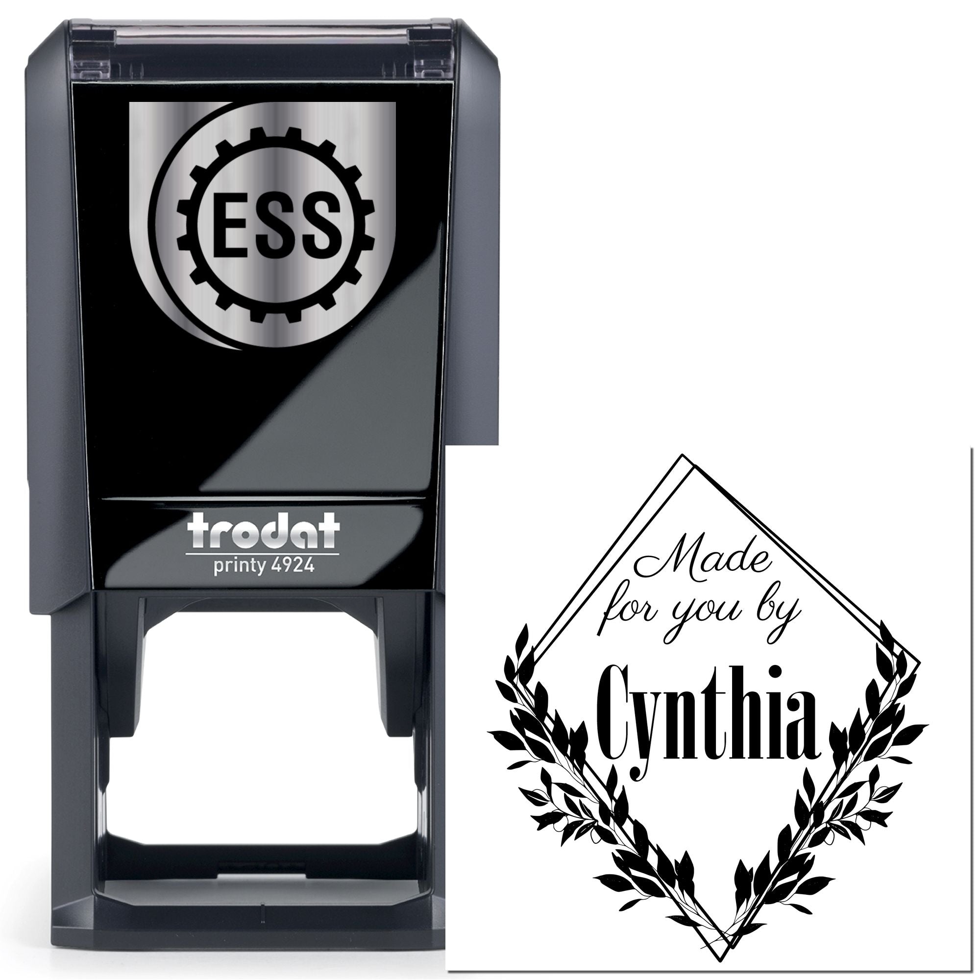 Crafted Elegance by Personalized Rubber Stamp - Engineer Seal Stamps