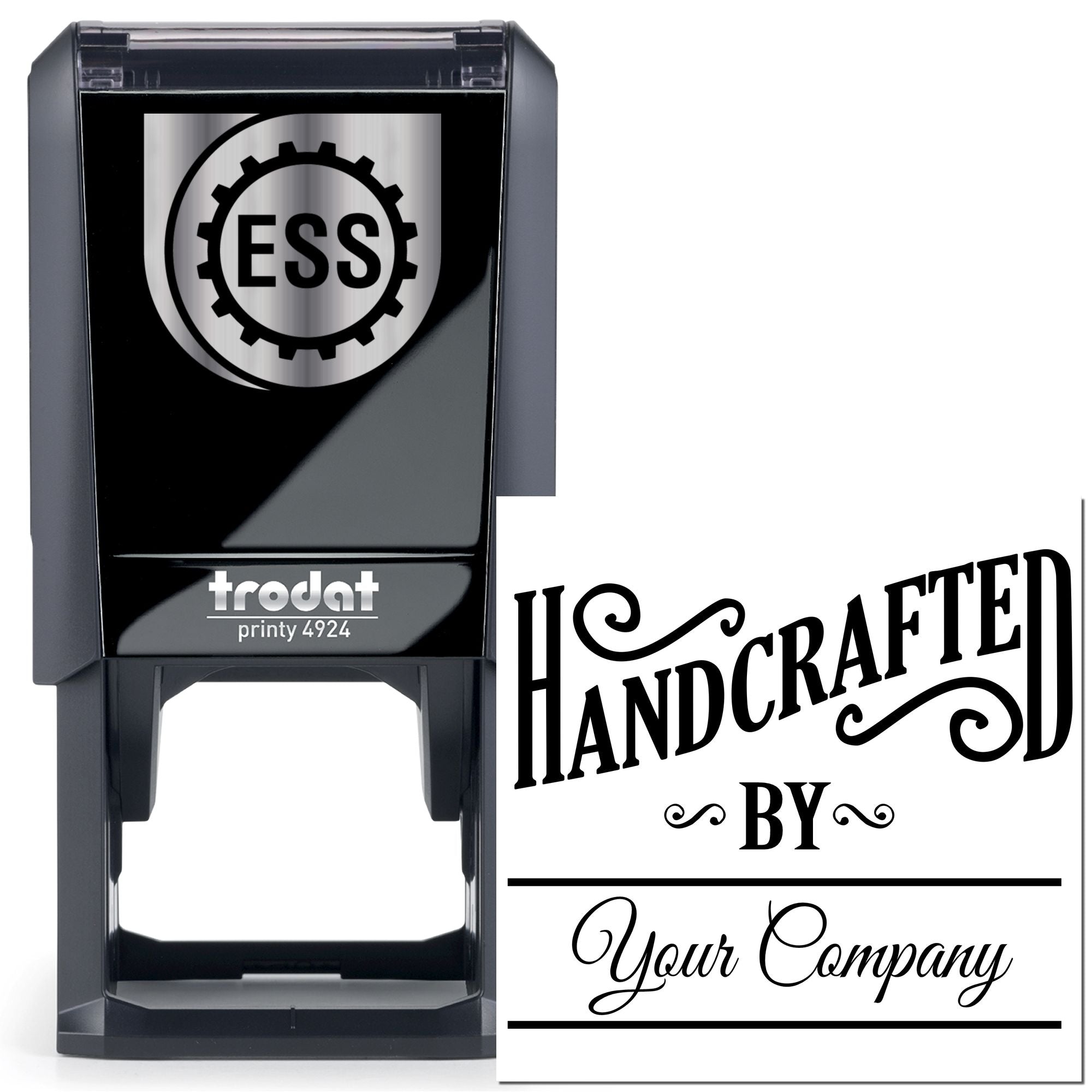 Artisan Affection Custom-Made Handcrafted Rubber Stamp - Engineer Seal Stamps