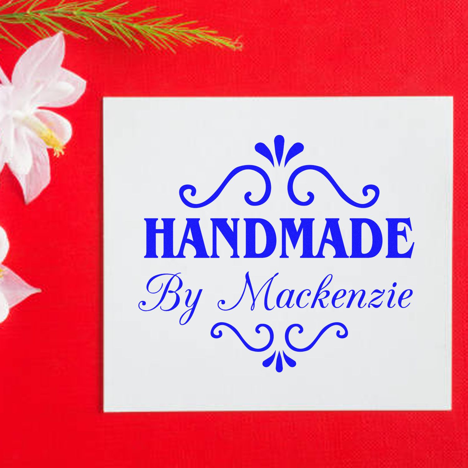 Artisan’s Hand Customized Handcrafted Rubber Stamp - Engineer Seal Stamps
