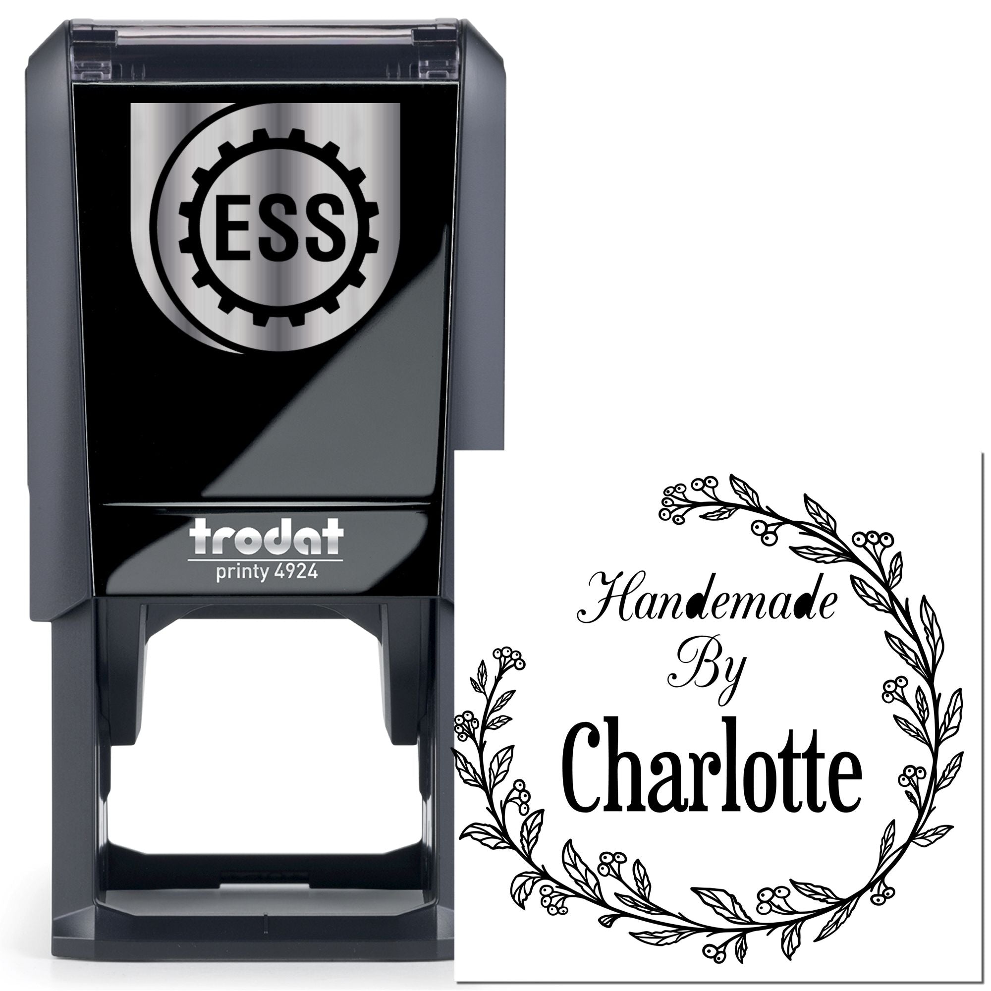 Crafty Creations Customized Maker Rubber Stamp - Engineer Seal Stamps