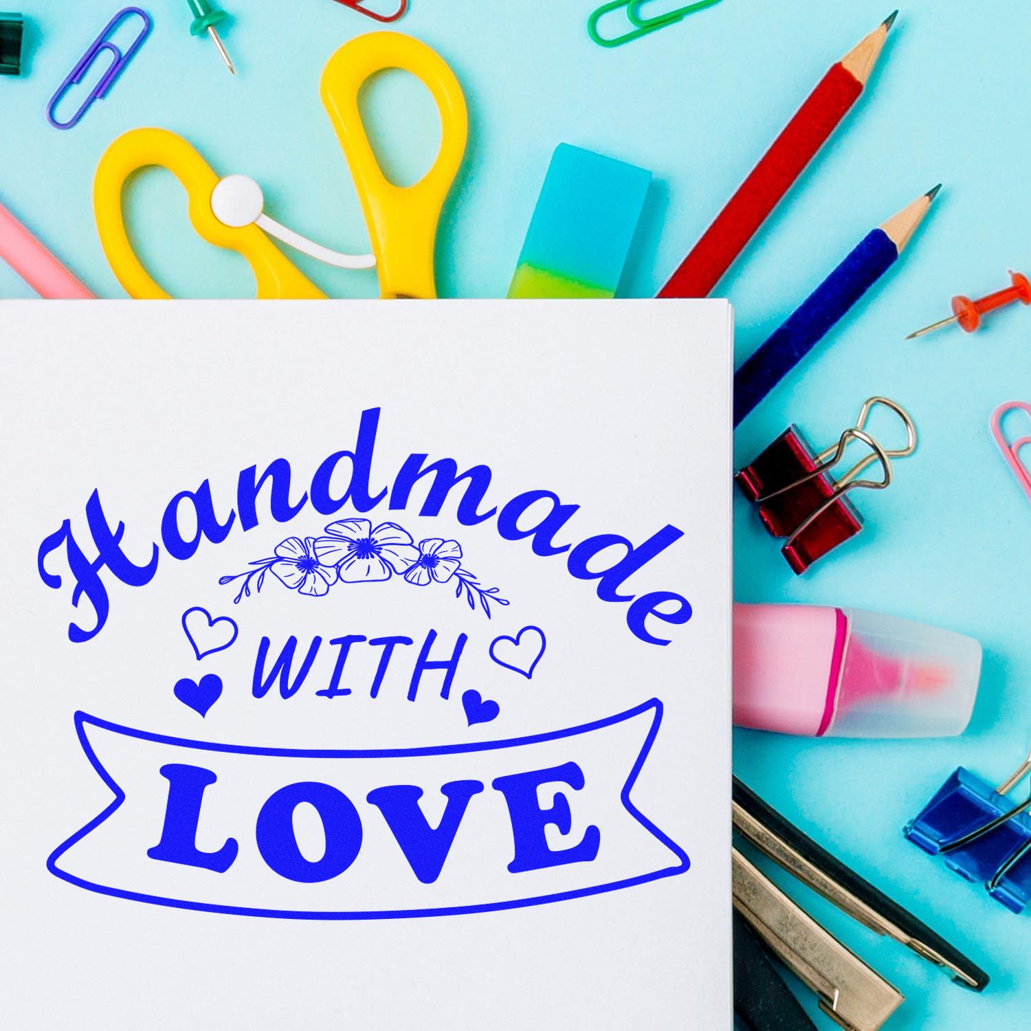 Crafted from the Soul Personalized Maker Rubber Stamp - Engineer Seal Stamps