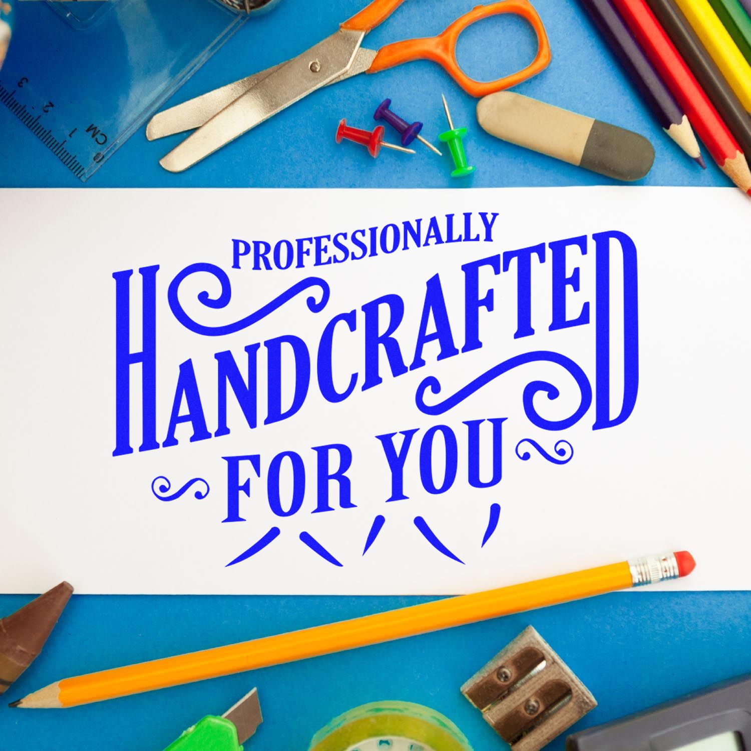 Artisan's Touch Customizable Handcrafted Rubber Stamp - Engineer Seal Stamps