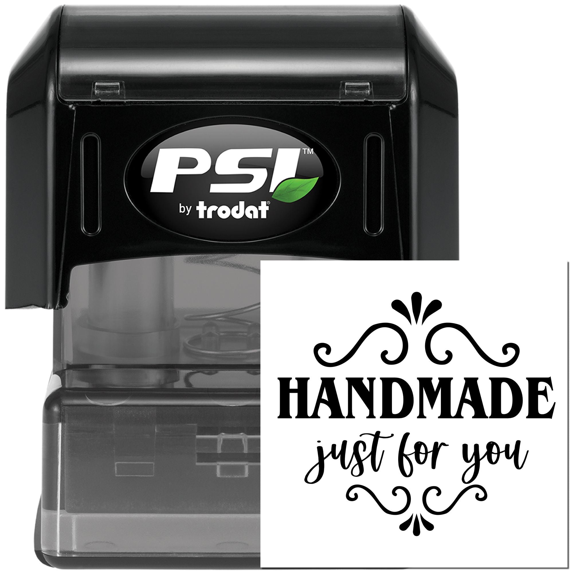 Handcrafted Delight Custom-Made Maker Rubber Stamp - Engineer Seal Stamps