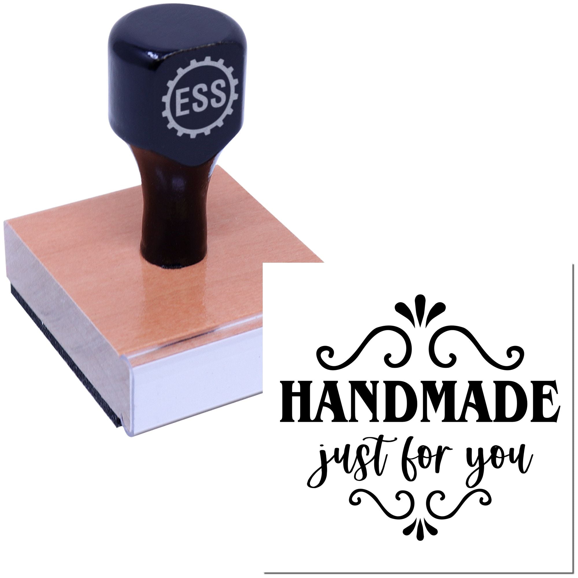 Handcrafted Delight Custom-Made Handcrafted Rubber Stamp - Engineer Seal Stamps