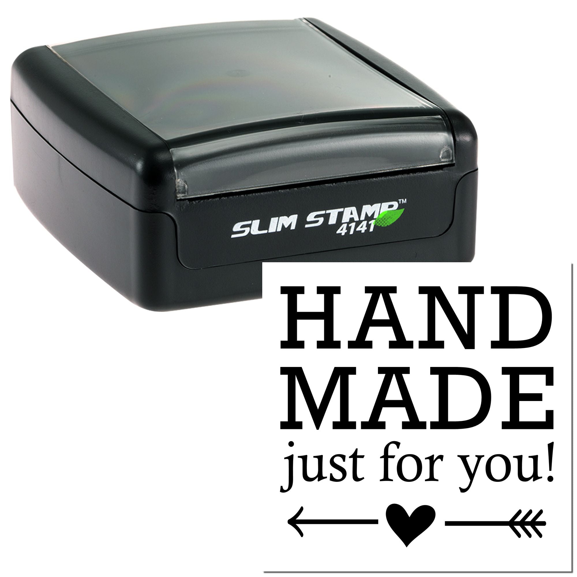 Crafted with Love Customizable Rubber Stamp - Engineer Seal Stamps