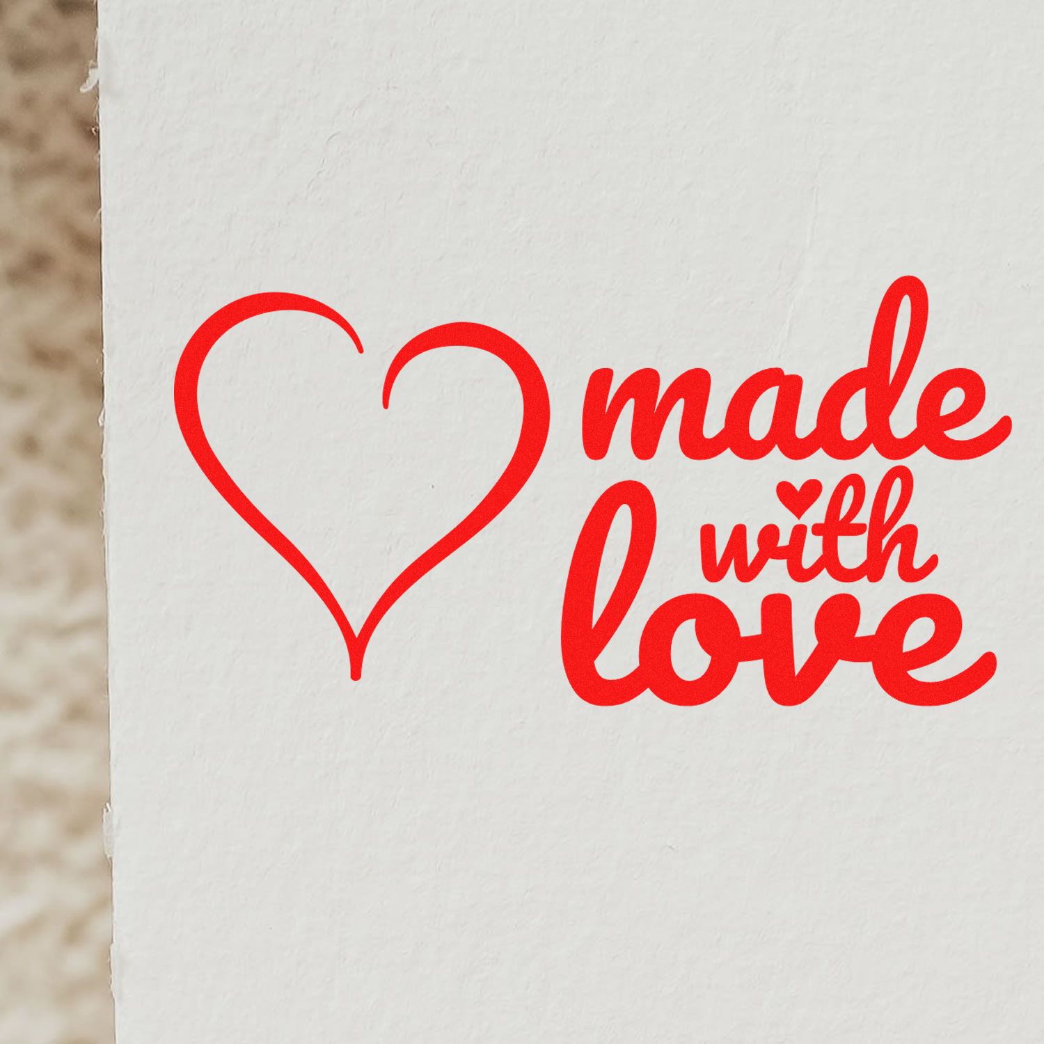 Lovingly Made Custom Handcrafted Rubber Stamp - Engineer Seal Stamps