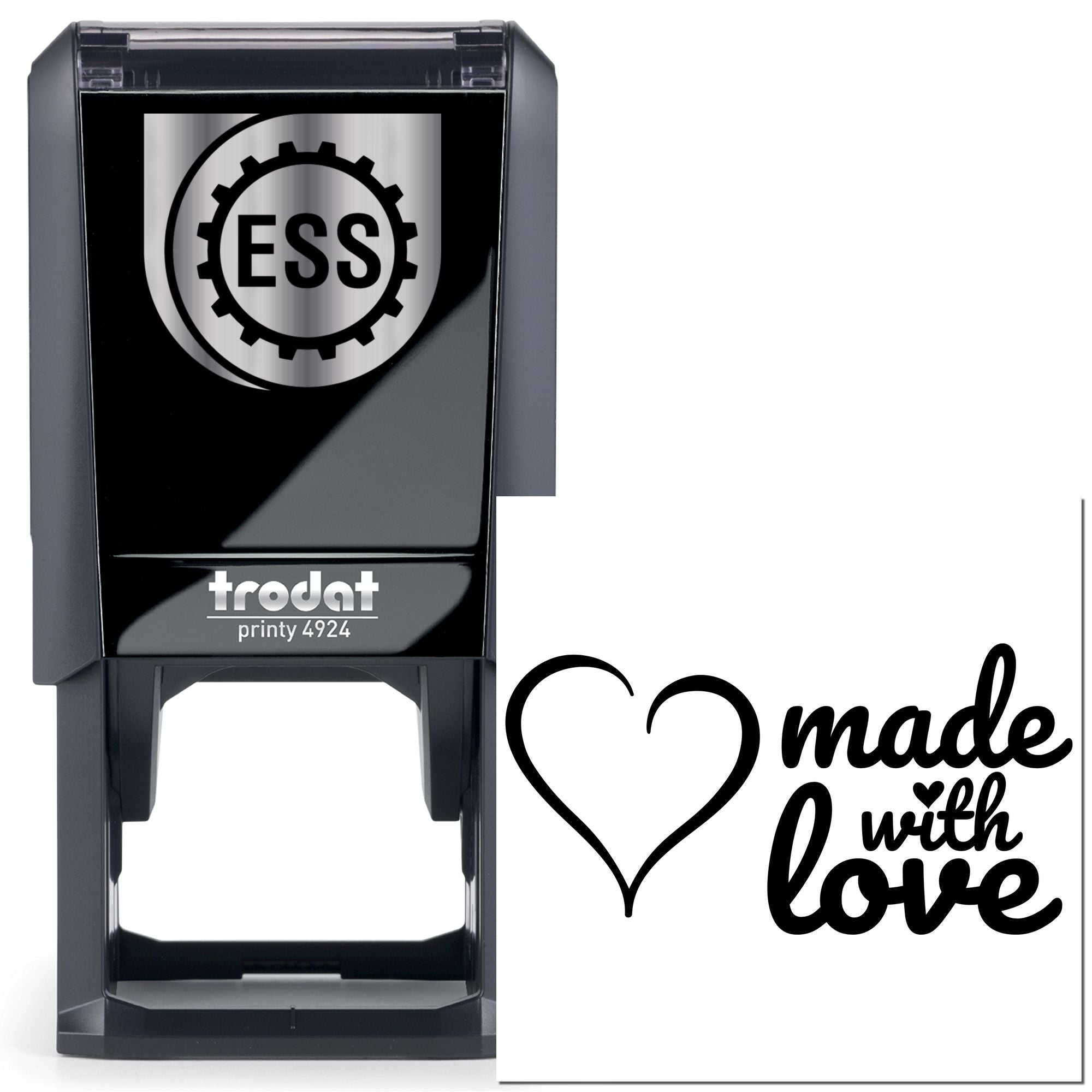 Lovingly Made Custom Handmade Rubber Stamp - Engineer Seal Stamps