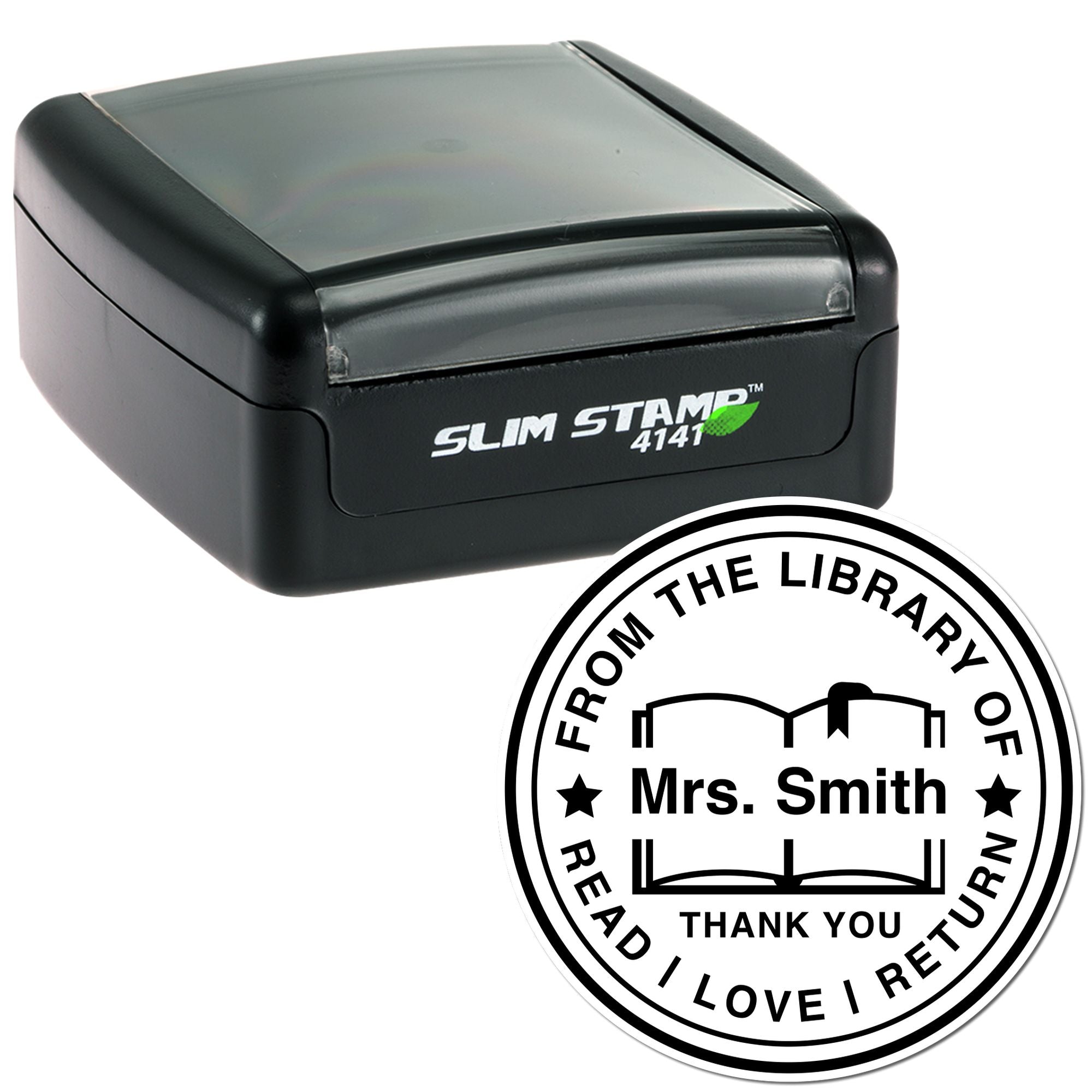 Pre-Inked Modern Thank You For Being An Amazing Teacher Stamp - Engineer Seal Stamps