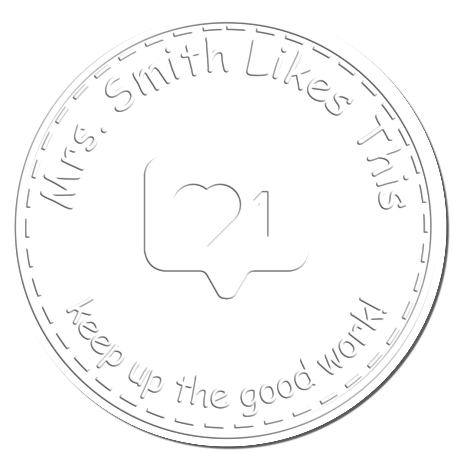 Desk Instagram Personalized Teacher Quote Seal - Engineer Seal Stamps