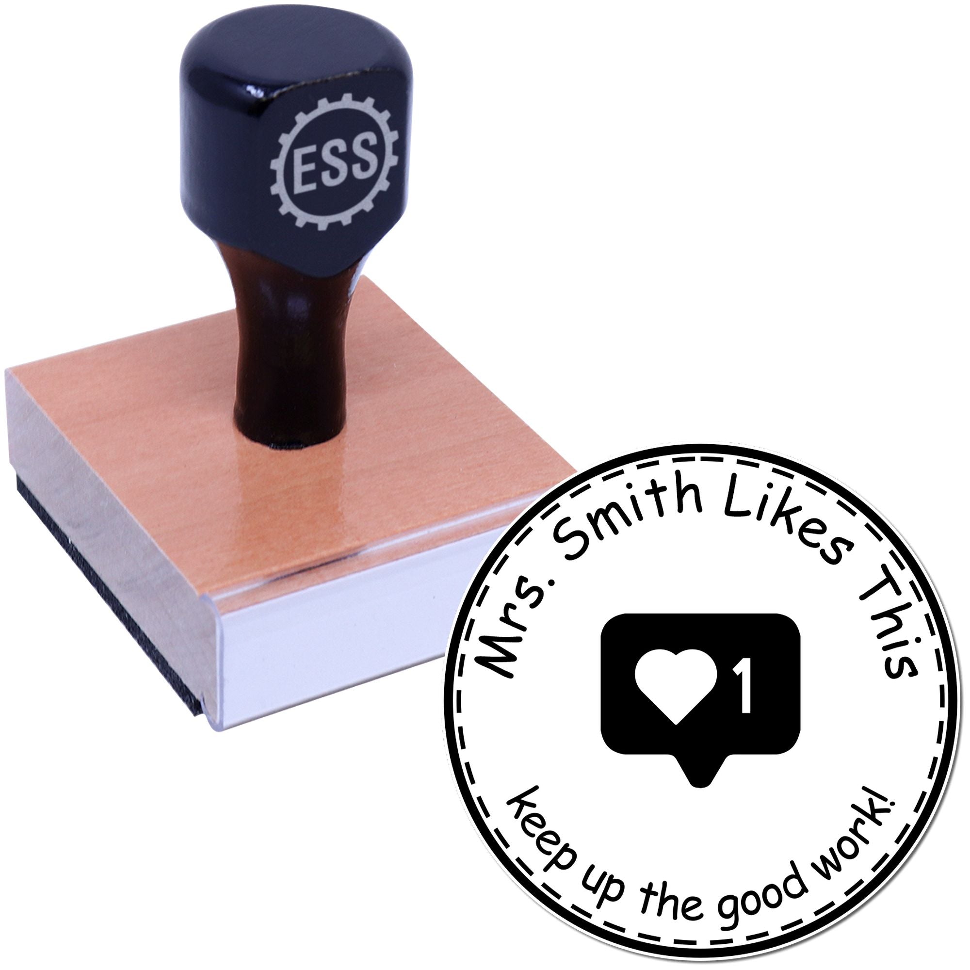 Instagram Customized Teacher Appreciation Gift Idea Stamp - Engineer Seal Stamps