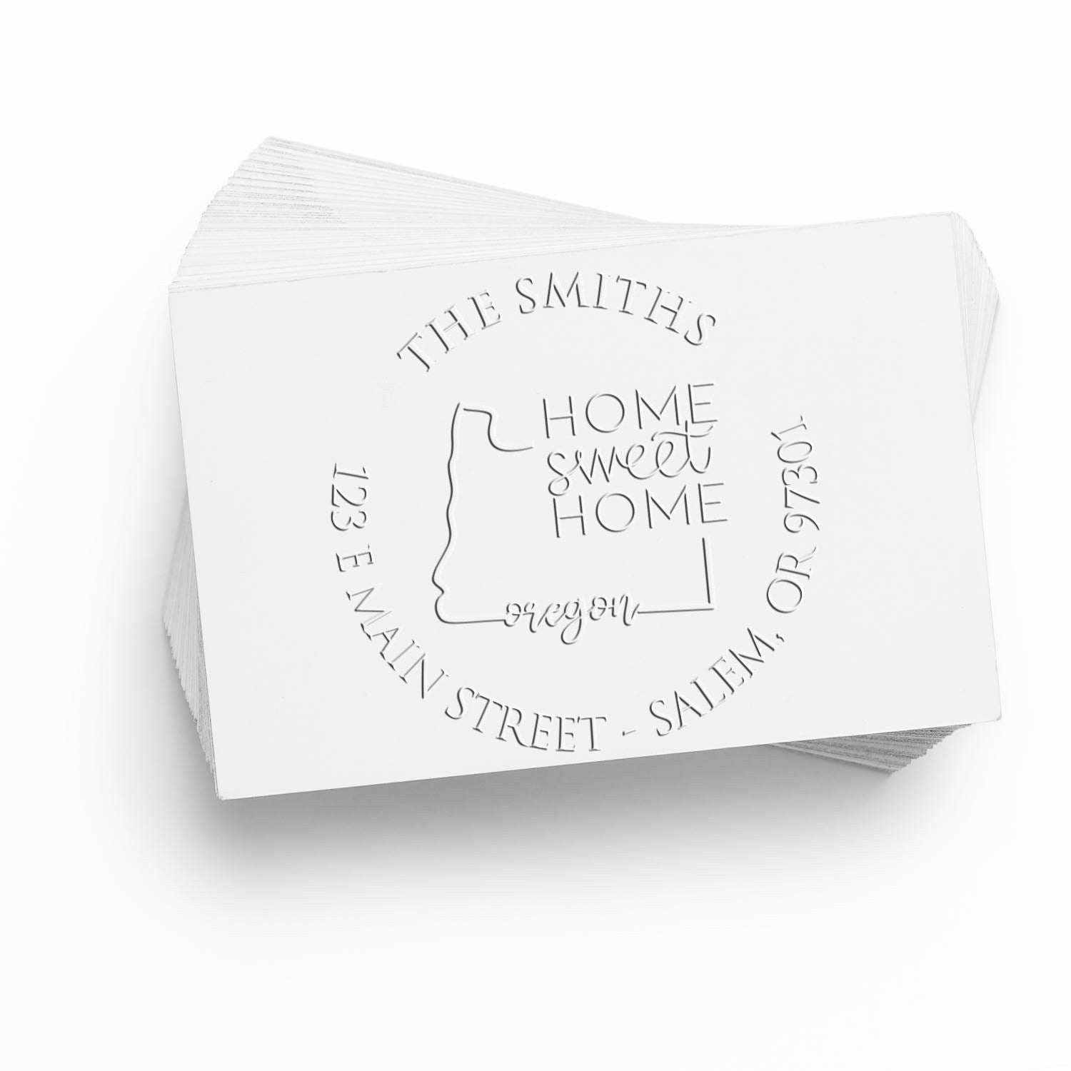Round OR Soft Personalizable Address Seal Embosser
