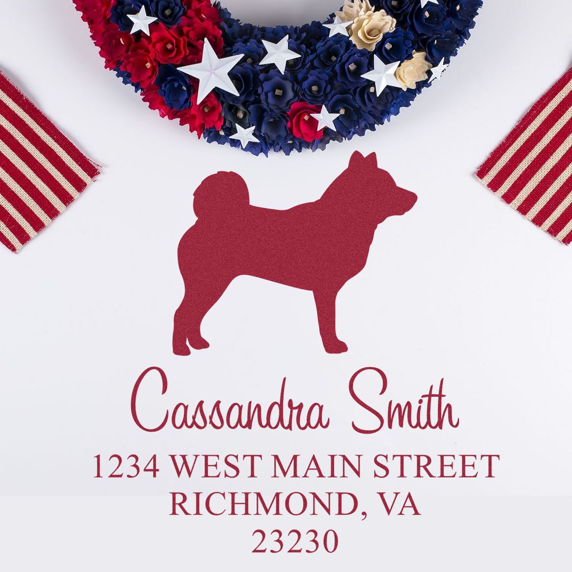 PSI Pre-Inked Shiba Inu Handcrafted Inked Stamp - Engineer Seal Stamps