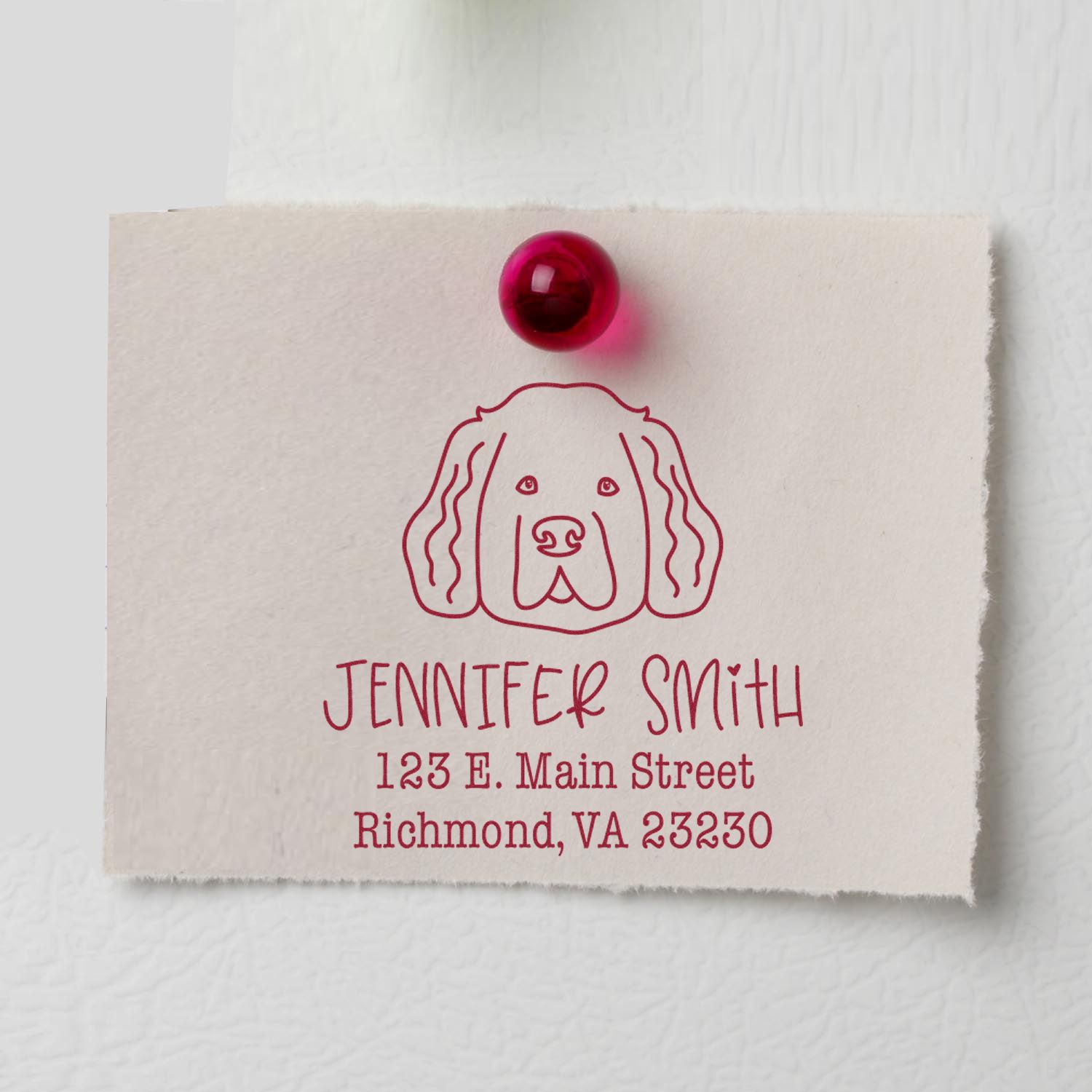 Self-Inking Newfoundland Customized Address Return Stamp - Engineer Seal Stamps