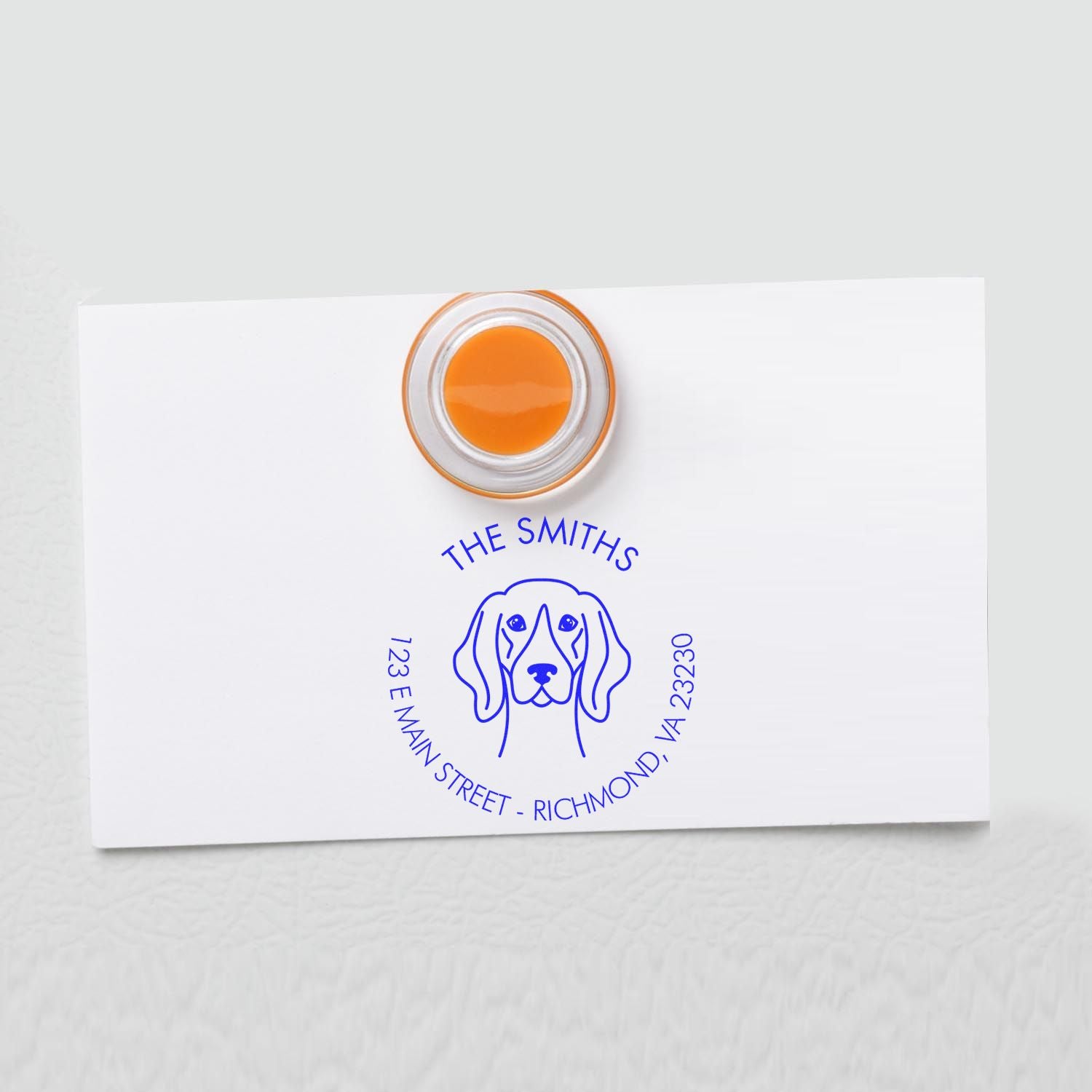 PSI Pre-Inked German Shorthaired Pointer Made-to-Order Rubber Stamp - Engineer Seal Stamps