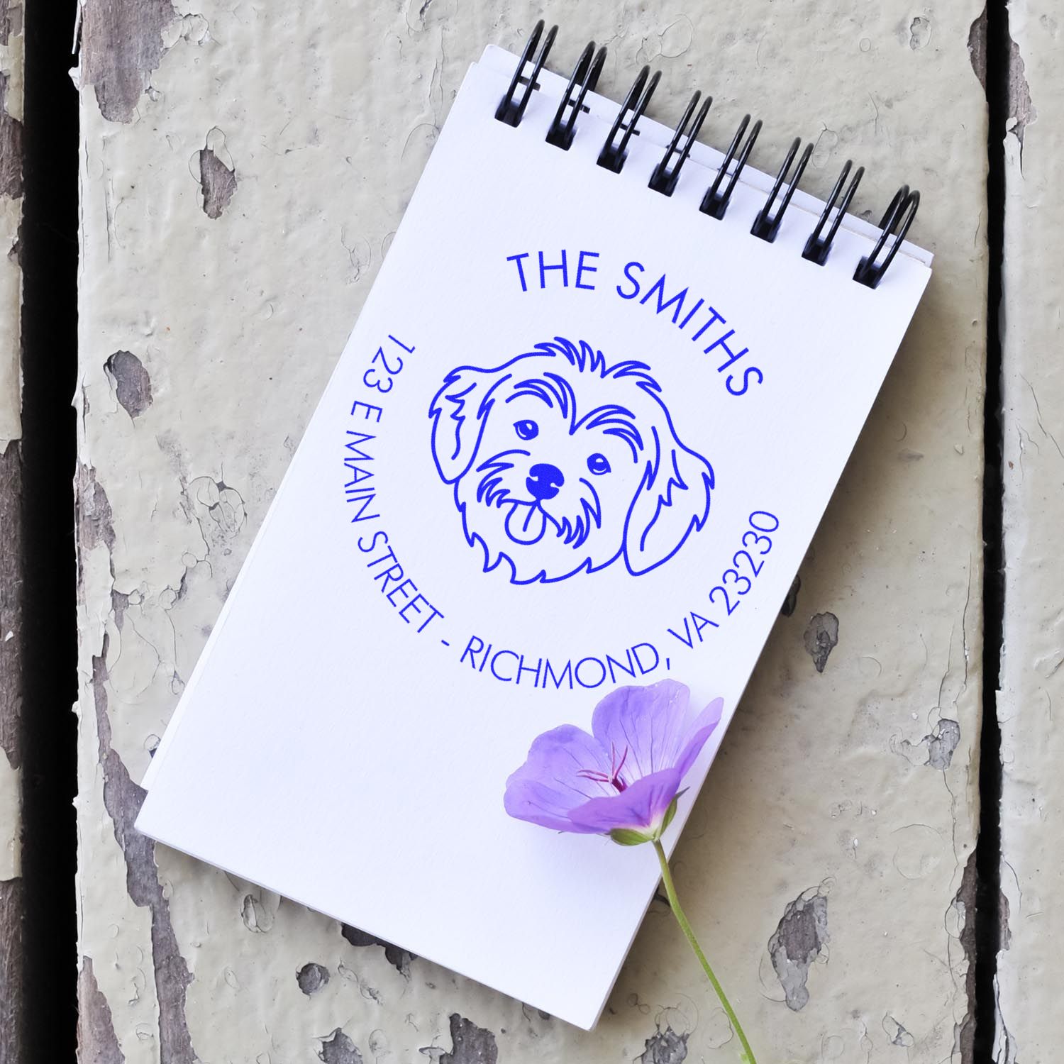 PSI Pre-Inked Havanese Made-to-Order Stamper - Engineer Seal Stamps