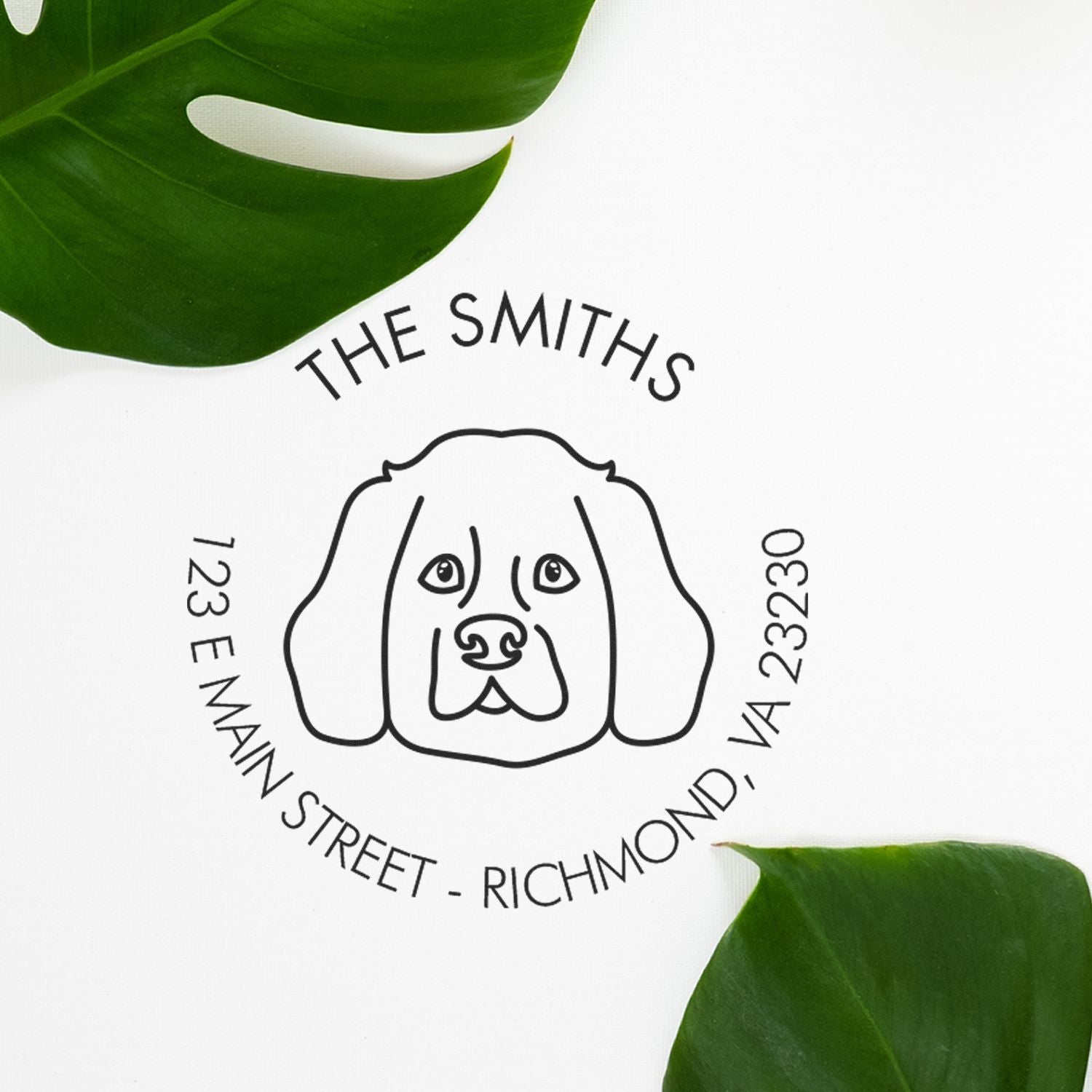 Self-Inking Westie Customized Dog Lover's Address Stamper - Engineer Seal Stamps