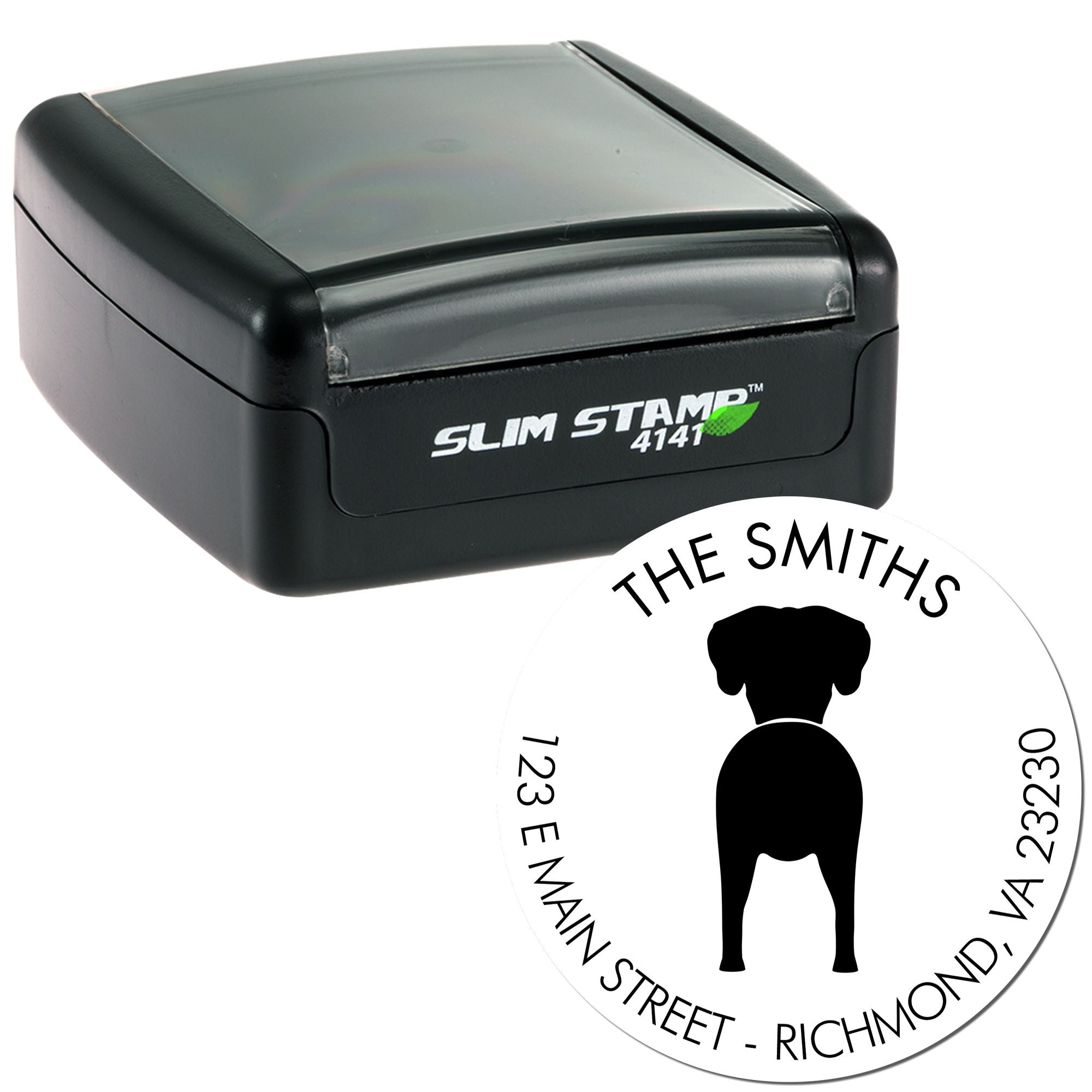 Slim Pre-Inked Great Dane Custom Stamp - Engineer Seal Stamps