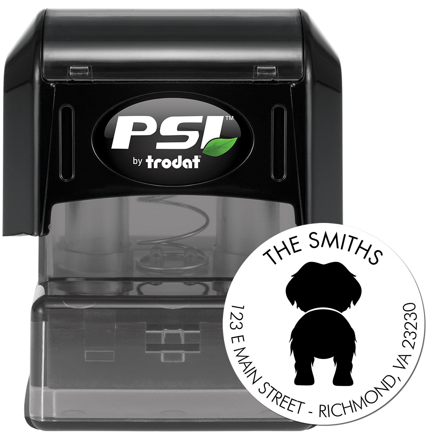 PSI Pre-Inked Maltese New Address Stamp - Engineer Seal Stamps