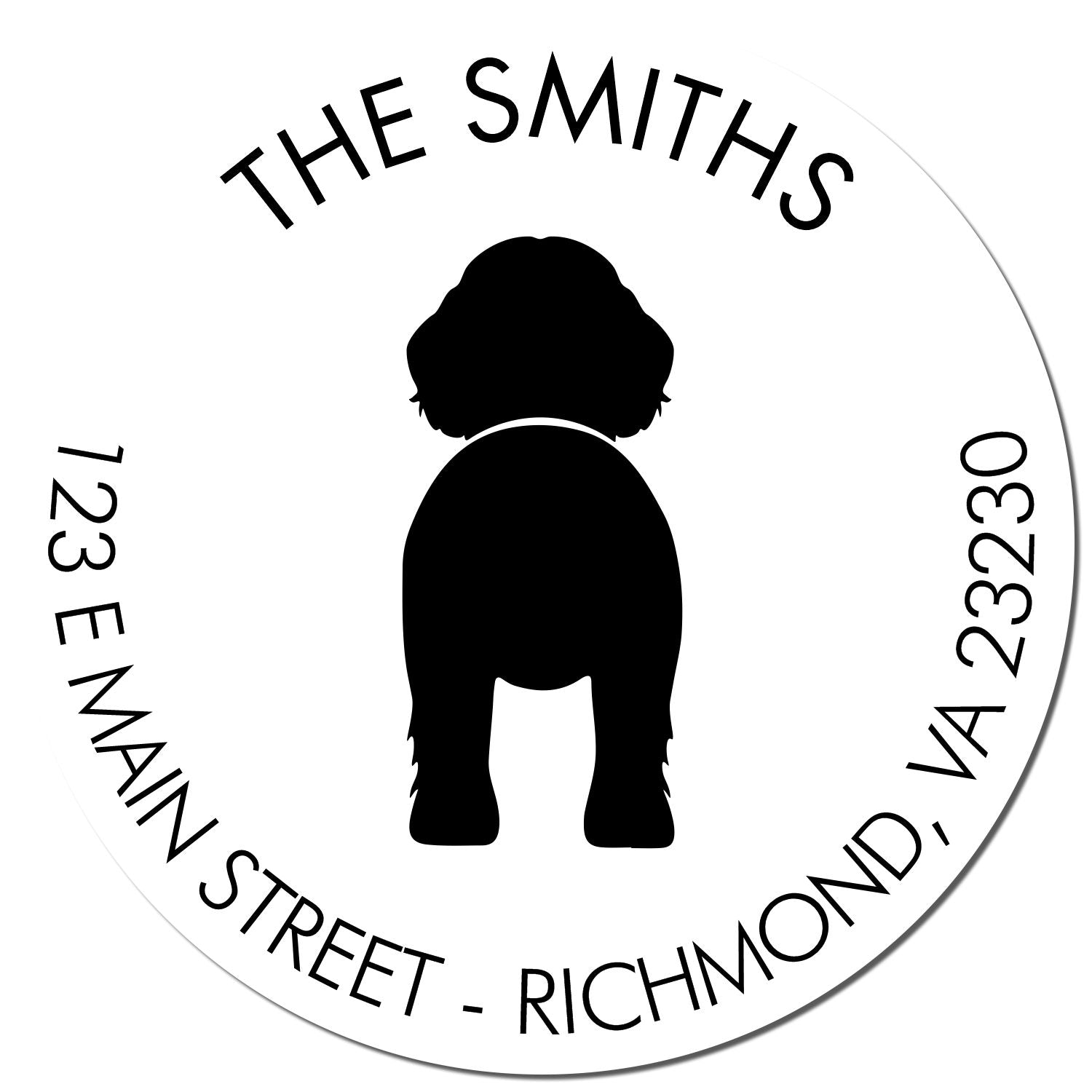 Slim Pre-Inked Newfoundland Customized Mail Stamp - Engineer Seal Stamps