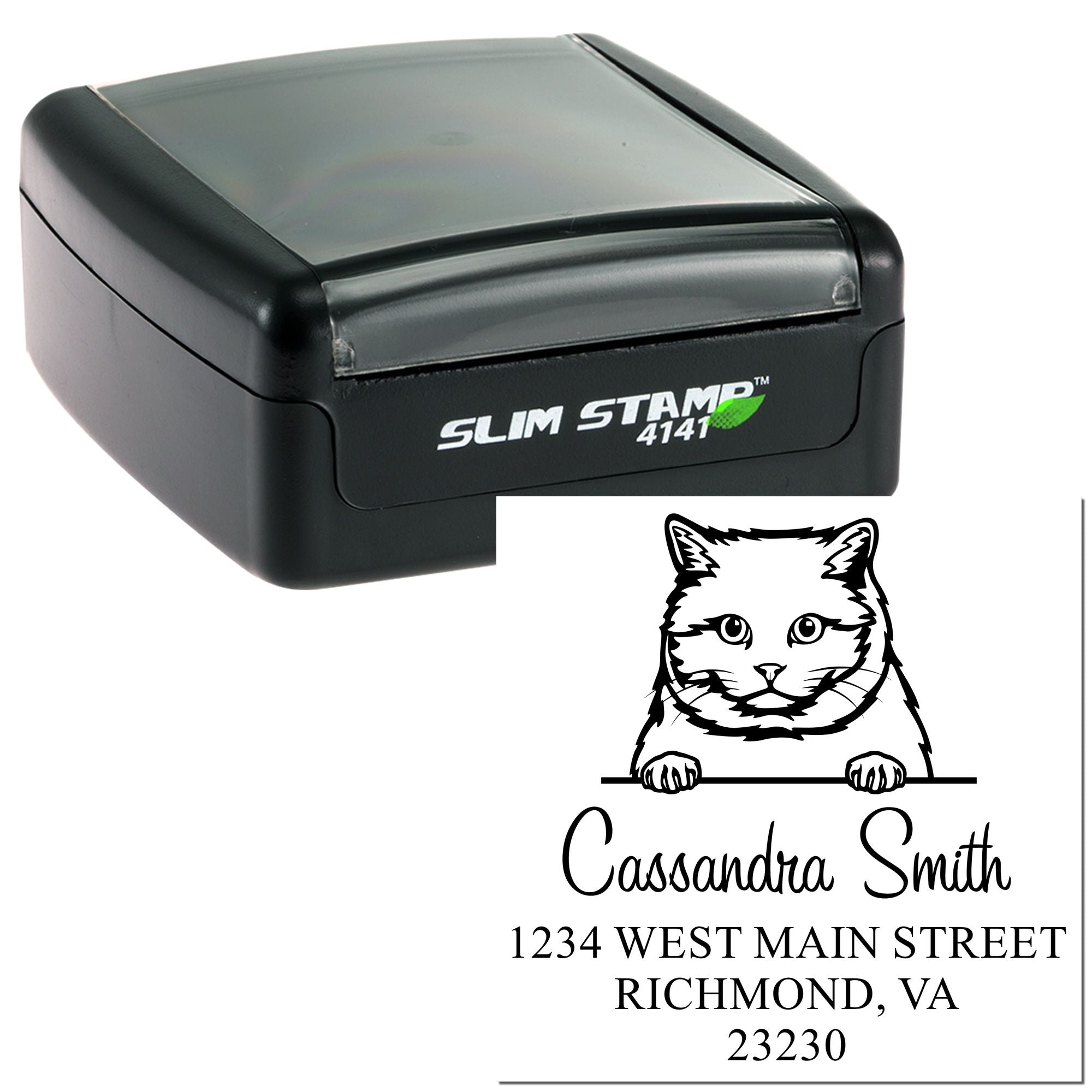 British Shorthair Cat Custom Made Stamps Stamp - Engineer Seal Stamps
